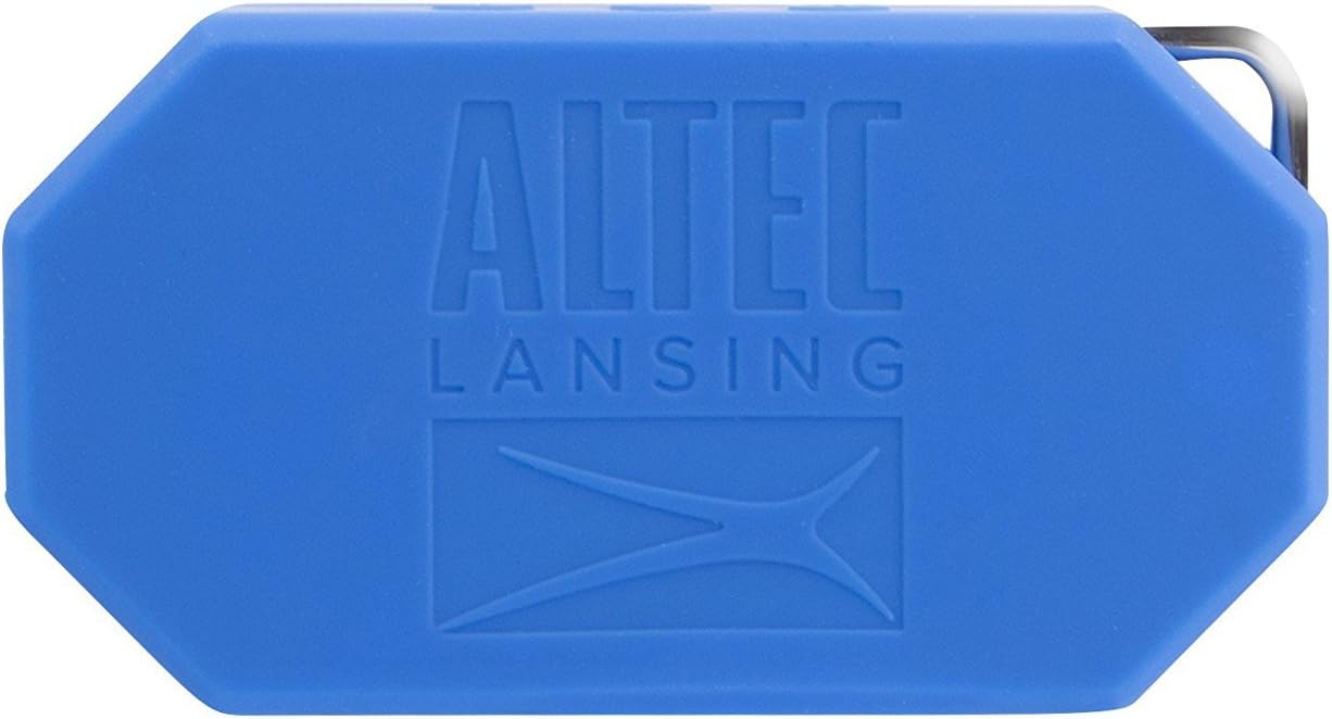 Altec Lansing Mini H2O - Waterproof Bluetooth Speaker, IP67 Certified & Floats in Water, Compact & Portable Speaker for Hiking, Camping, Pool, and Beach