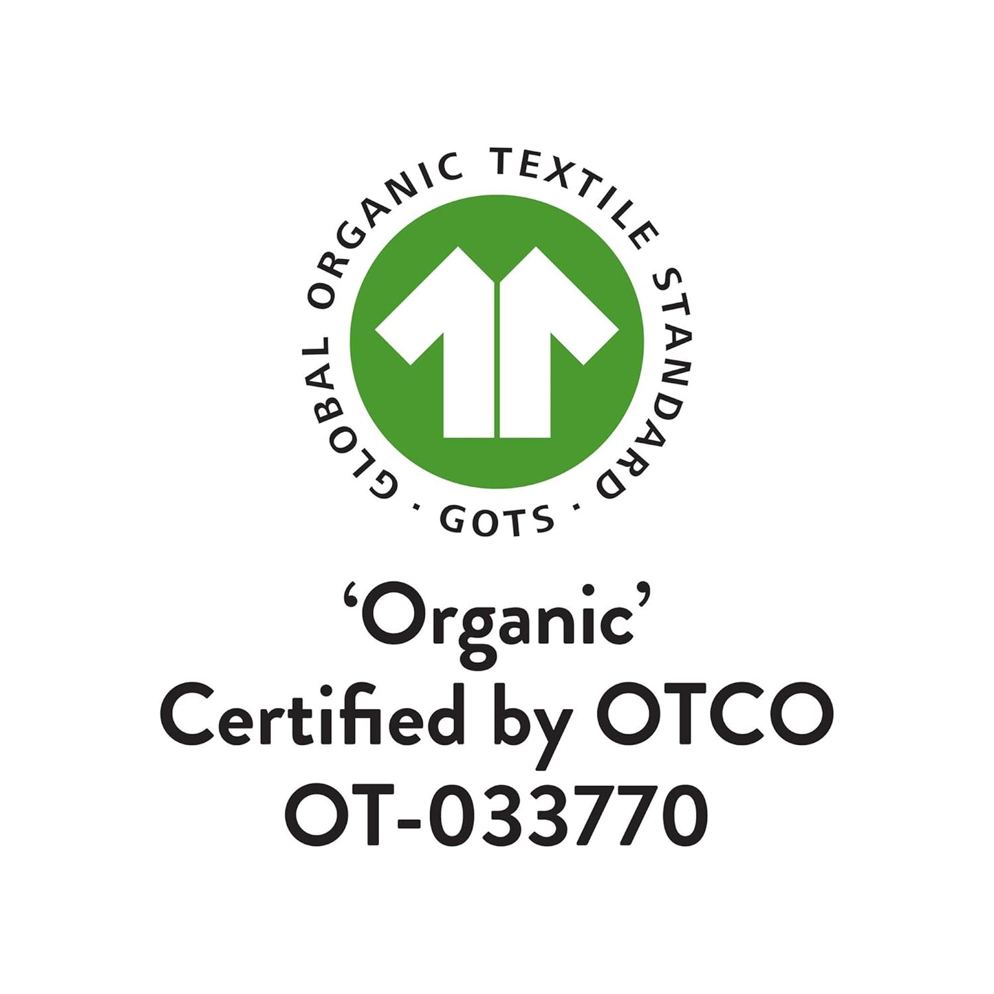 HonestBaby Girls Organic Cotton Changing Pad Cover, Light Gray Heather, One Size