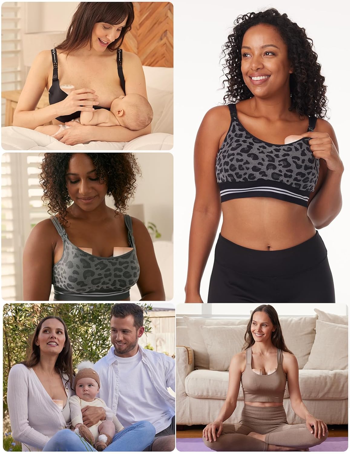 Momcozy Hands-Free Breast Pump S12 Pro, Wearable & Portable Pump with Soft DoubleFit Flange, 3 Modes | 9 Levels Double Electric Pump, Smart Display, 24mm, 2 Pack, Cozy Pink