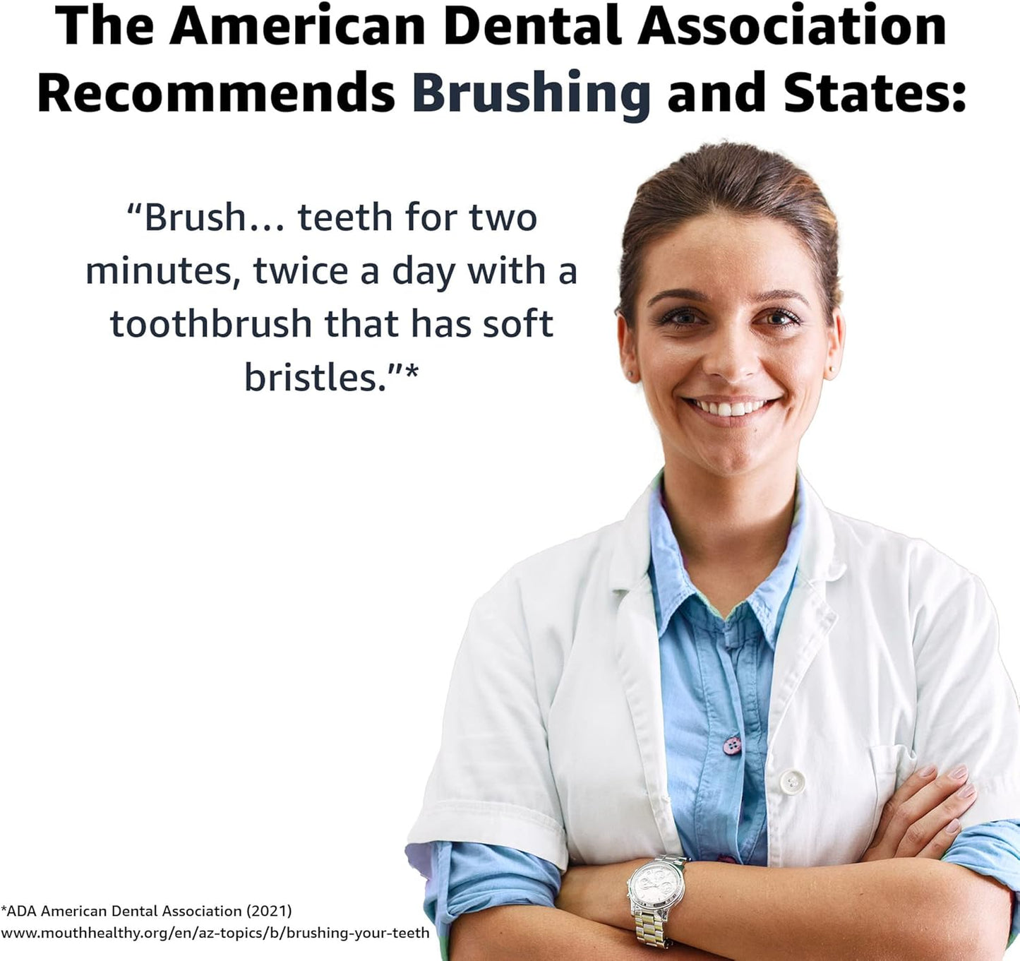 Amazon Basics Orbit Toothbrushes, Soft, Full, 4 Count, Assorted Colors (Previously Solimo)