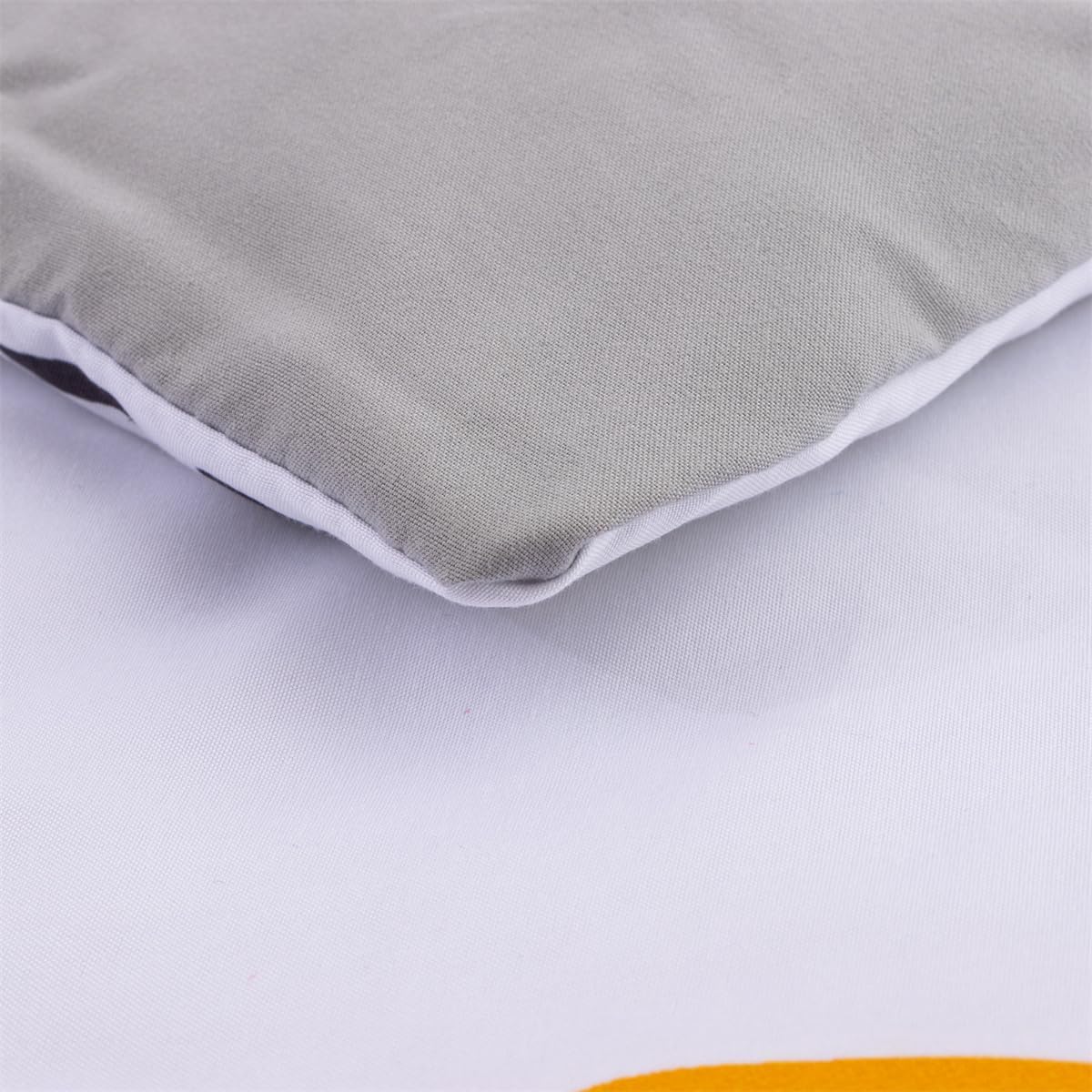 NTBED 4 Pieces Construction Toddler Bedding Set for Baby Boys,Tree Truck Vehicles Excavator Cars Printed, Includes Comforter, Flat Sheet, Fitted Sheet and Pillowcase,Light Green