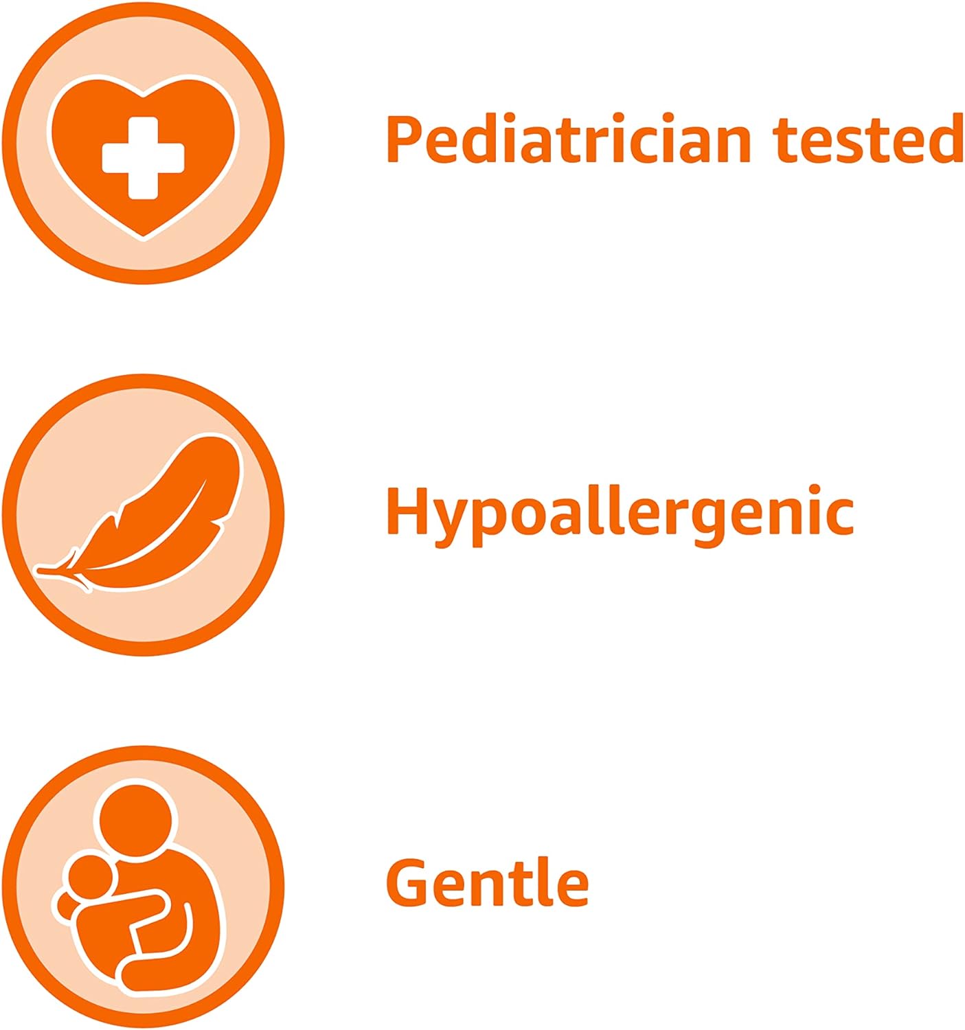 Amazon Basics Tear-Free Baby Hair and Body Wash, 27.1 Fluid Ounce, Lightly Scented, 2-Pack (Previously Solimo)