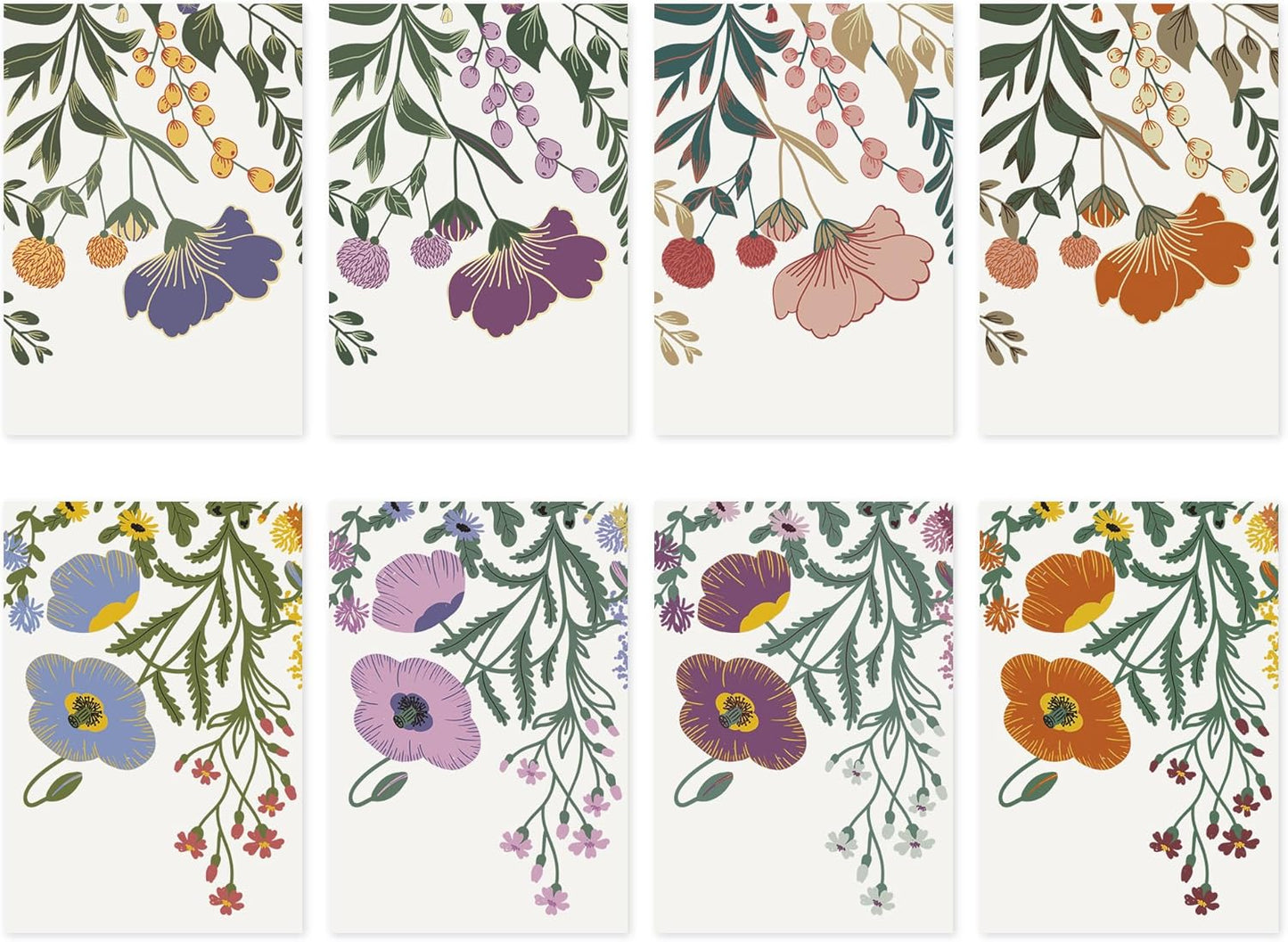 2025 Wall Calendar, Calendar 2025, Floral Design Wall Calendar with Thick Paper, 18 Months Runs From July 2025 - December 2026, 12" x 15", Twin-Wire Binding, Perfect for Planning (Flower)