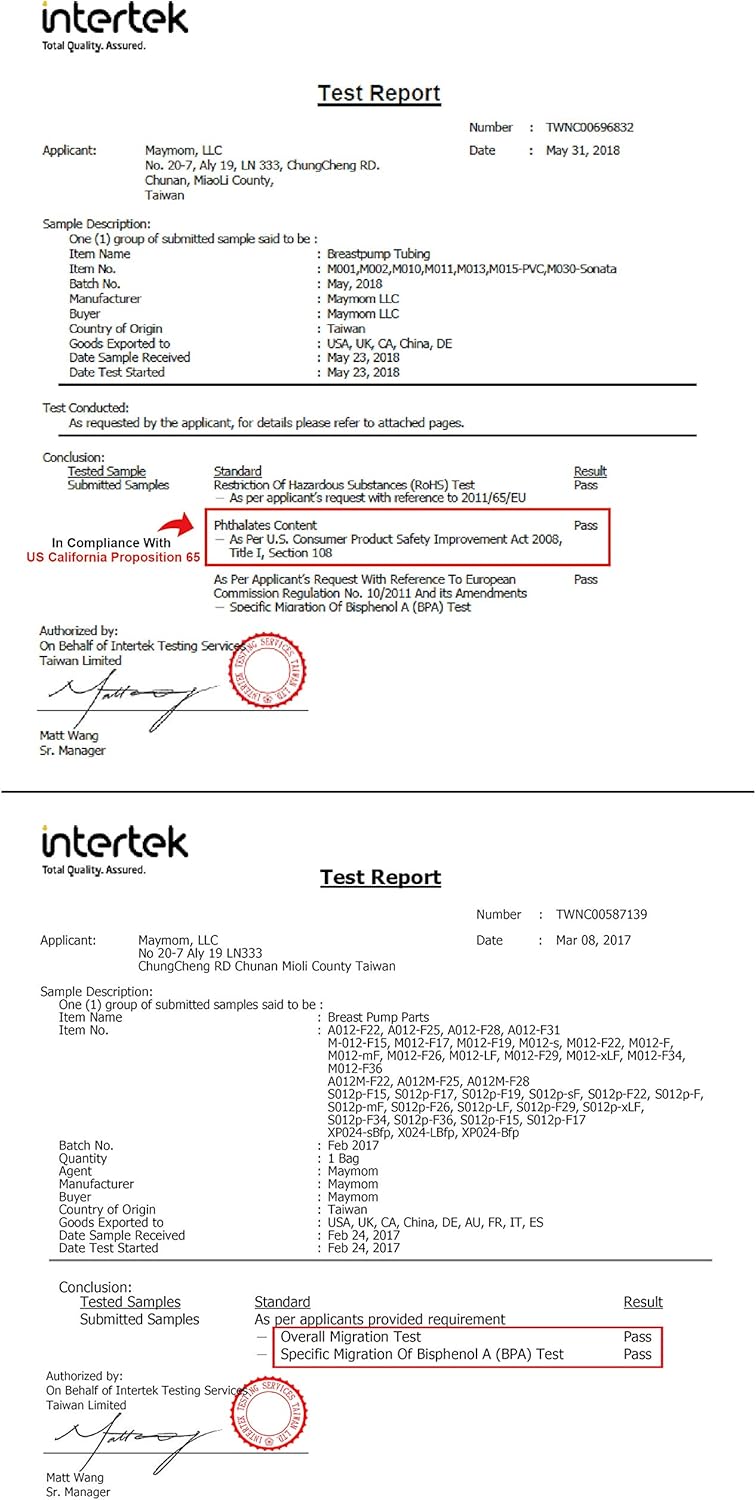 Maymom Breast Pump Kit Compatible with Medela Pump in Style Advanced Pump; 2xTwo-Piece 17mm Breastshield, 2 Valve, 4 Membrane, 2 Replacement Tubing; Replacement Part for Medela Shield, Medela Valve