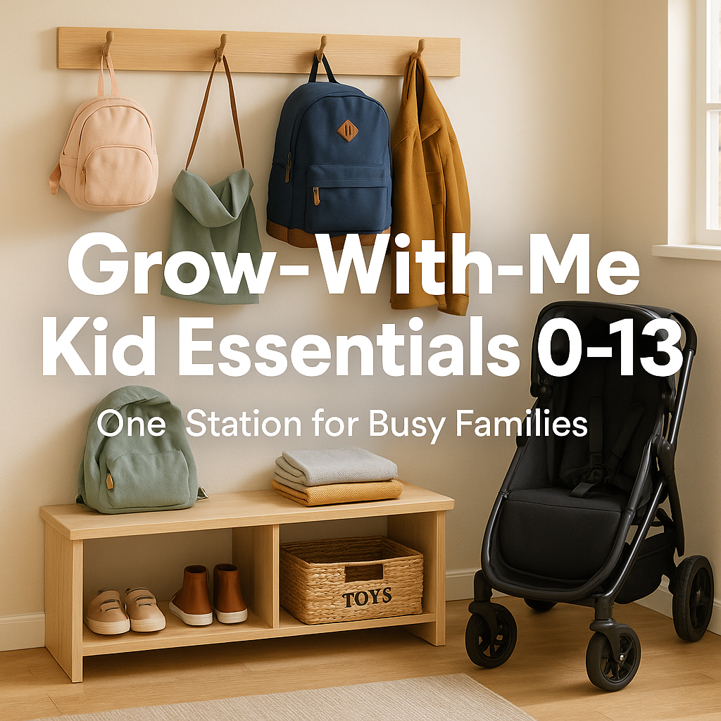 2025 Grow-With-Me Kid Essentials: One Home Station for Ages 0–13