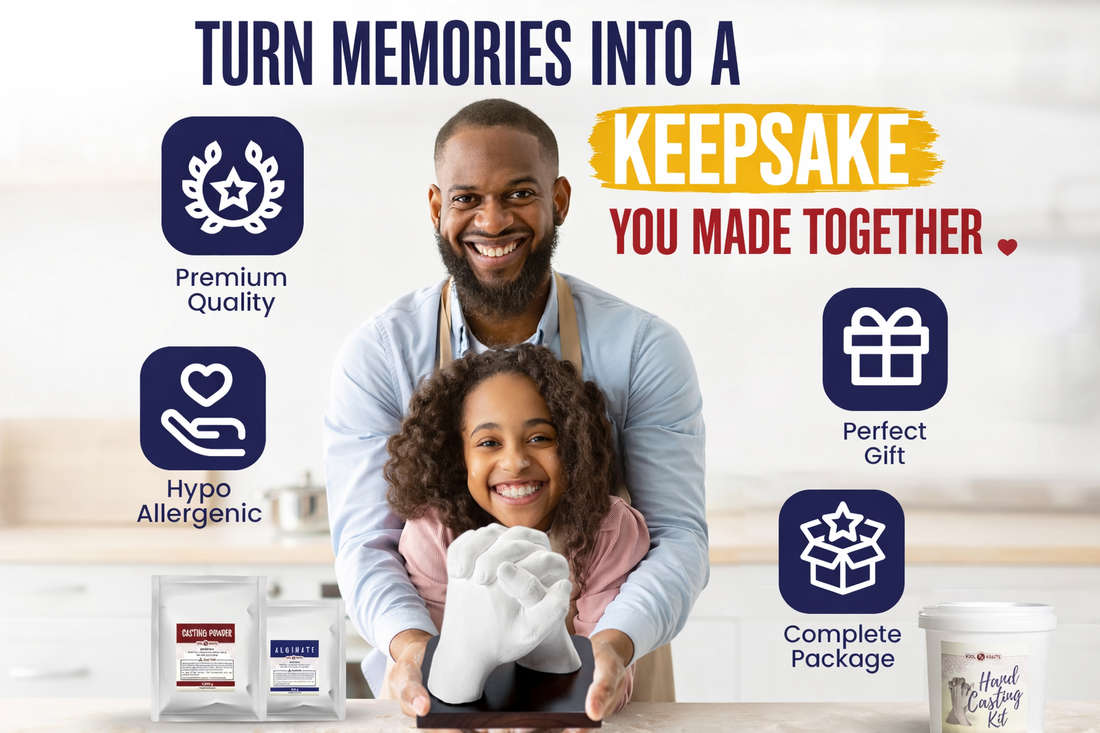 A Valentine’s Gift You Can Hold Forever: The Couples Hand Casting Kit That Turns a Moment Into Home Décor