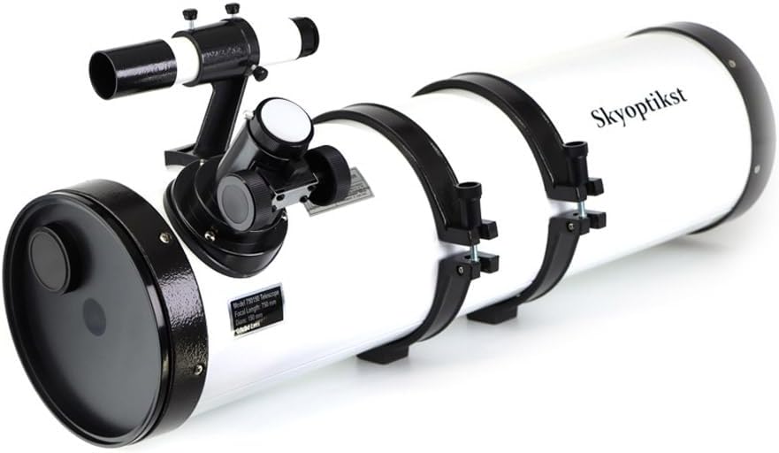 750x 150 mm Reflector Newtionan Astronomical Telescope High Power Equatorial Mount Star Planet Moon Saturn Jupiter
