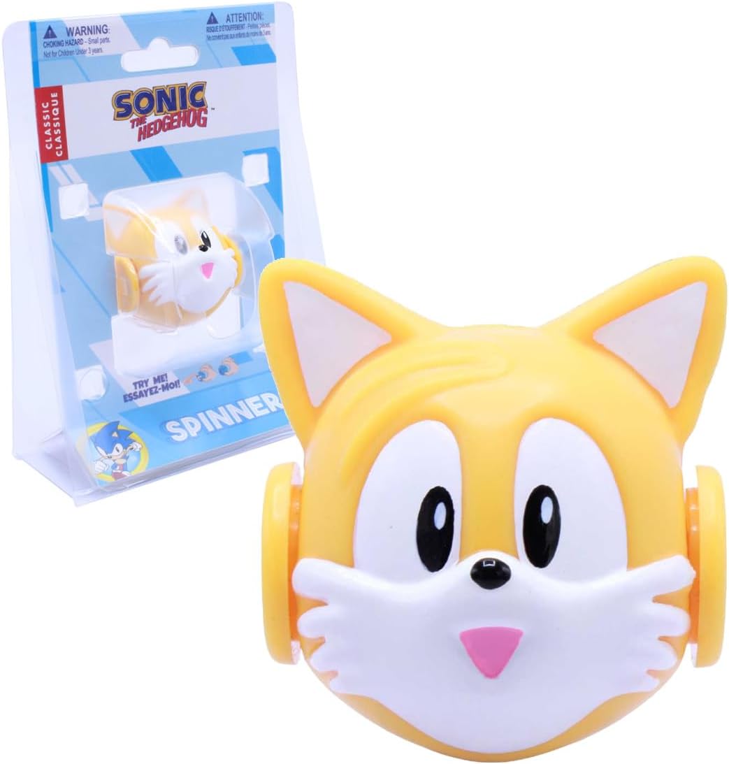 Just Toys LLC Sonic The Hedgehog Fidget Spinner (Tails)