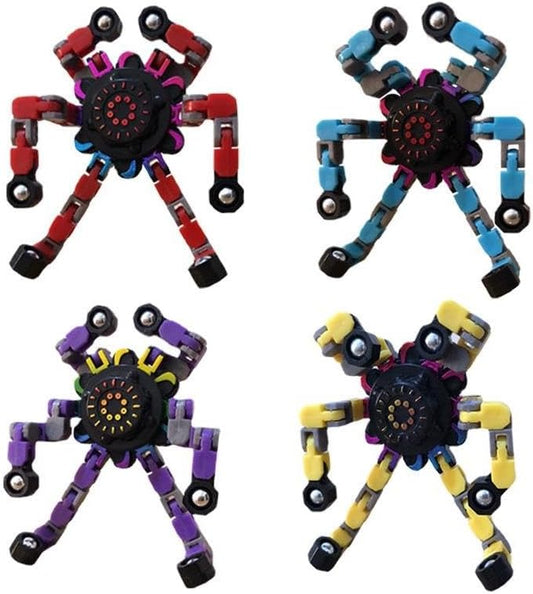 2024 New Fidget Toy Robot Spinners Sensory Toy (Purple)