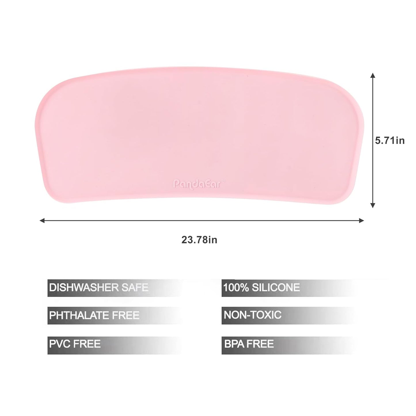 PandaEar Portable Baby Seat Travel| Compact Fold with Straps for Indoor/Outdoor Use| Great for Camping, Beach, Lawn |Toddlers, Kids, Boys, Girls (with Placemat, Pink)