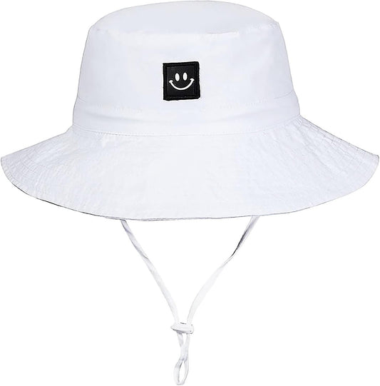 55cube Toddler Sun Hat Beach Bucket Hat for Girls Boys Toddlers