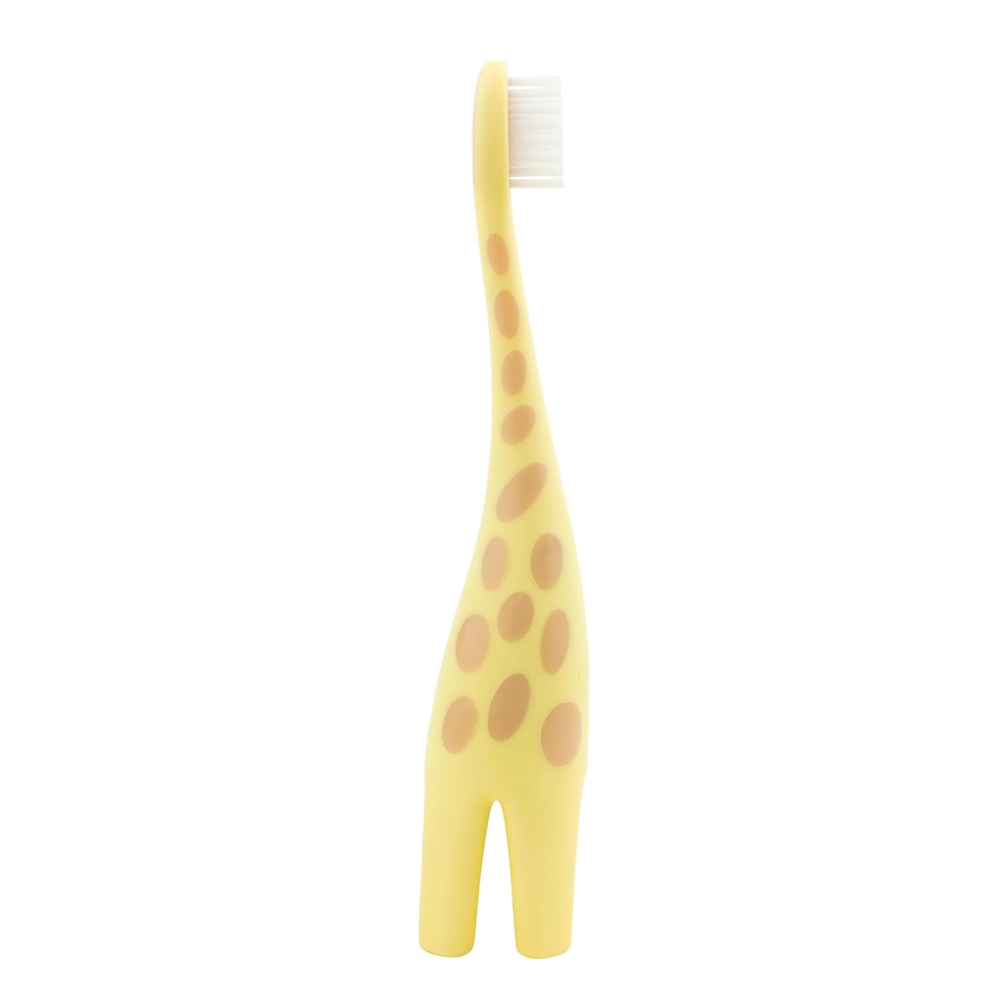 Dr. Brown's Infant-to-Toddler Training Toothbrush, Soft for Baby's First Teeth, Giraffe, 0-3 Years (Pack of 2)