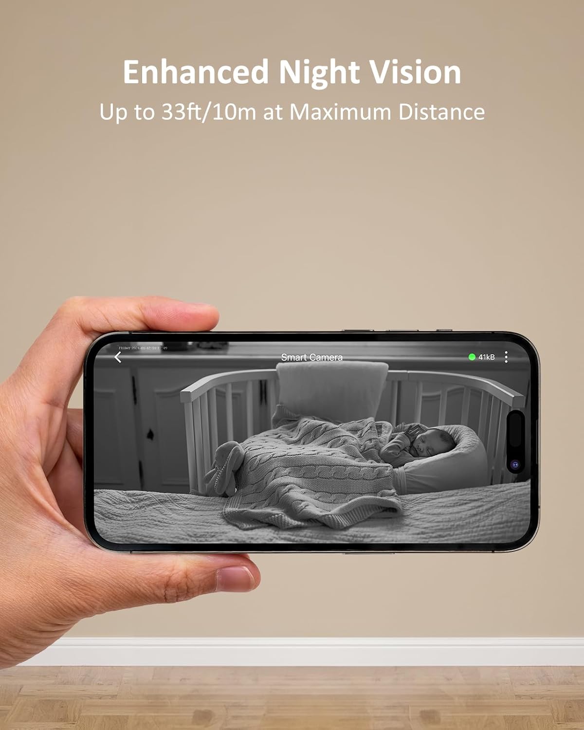 ANNKE 4K UHD House Cameras with Audio and Video, Crater Reno 2.4/5 GHz WiFi Pan & Tilt Camera, 8MP Night Vision, 2-Way Audio, Smart Human Detection, Ideal for Pet/Baby Monitor,Works with Alexa