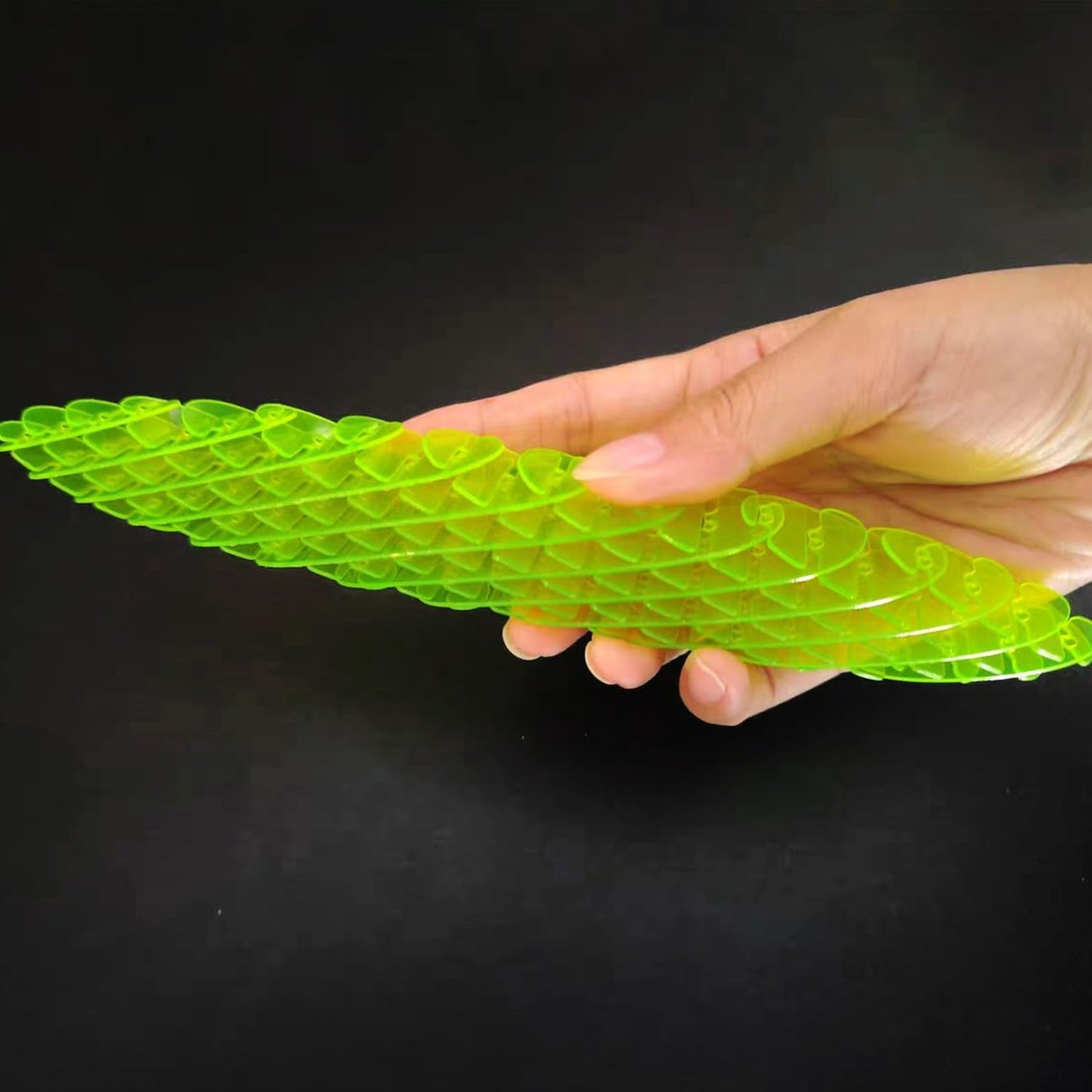 4P Fidget Worm Toy｜Sensory Slug Fidget Toy｜ Fidget Toy for Kids&Adults｜ Quiet EDC Resistance Fidget Toy ｜Funny Pocket Fidget Toy｜Sensory Stress Anxiety Relief Toys (Small)