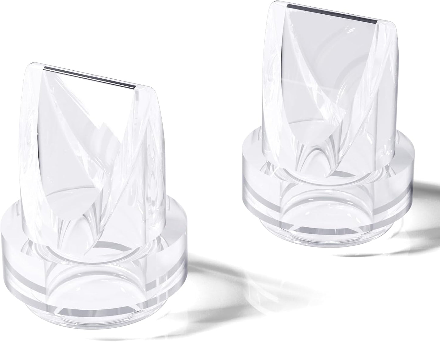 NCVI Duckbill Valves Compatible with NCVI Wearable Breast Pump 8111/S32/8131, Breast Pump Replacement Accessories, 2 Pack Set