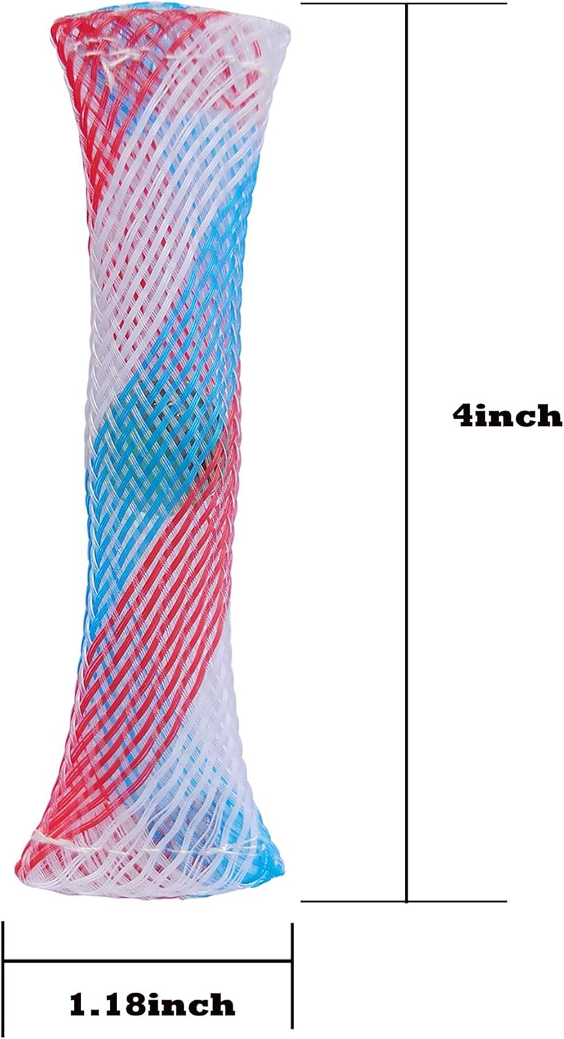 7 Pack Stress Relief and Anxiety Relief Fidget Toys,Flippy Chain,Marble Mesh,Infinity Cube