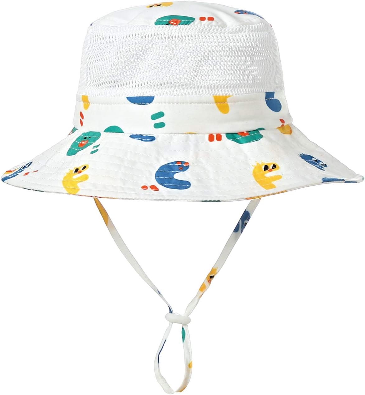 Home Prefer UPF50+ Wide Brim Sun Hat Boys Girls Sun Protection Hat Zoo Beach Swim Safari Bucket Hat for Baby Toddler Kid