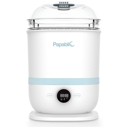 Papablic Bottle Sterilizer and Dryer Pro Max, 13 Bottles Extra-Large Capacity for Big Family, Electric Steam Bottle Sanitizer for Baby Bottles, Parts & Other Newborn Essentials