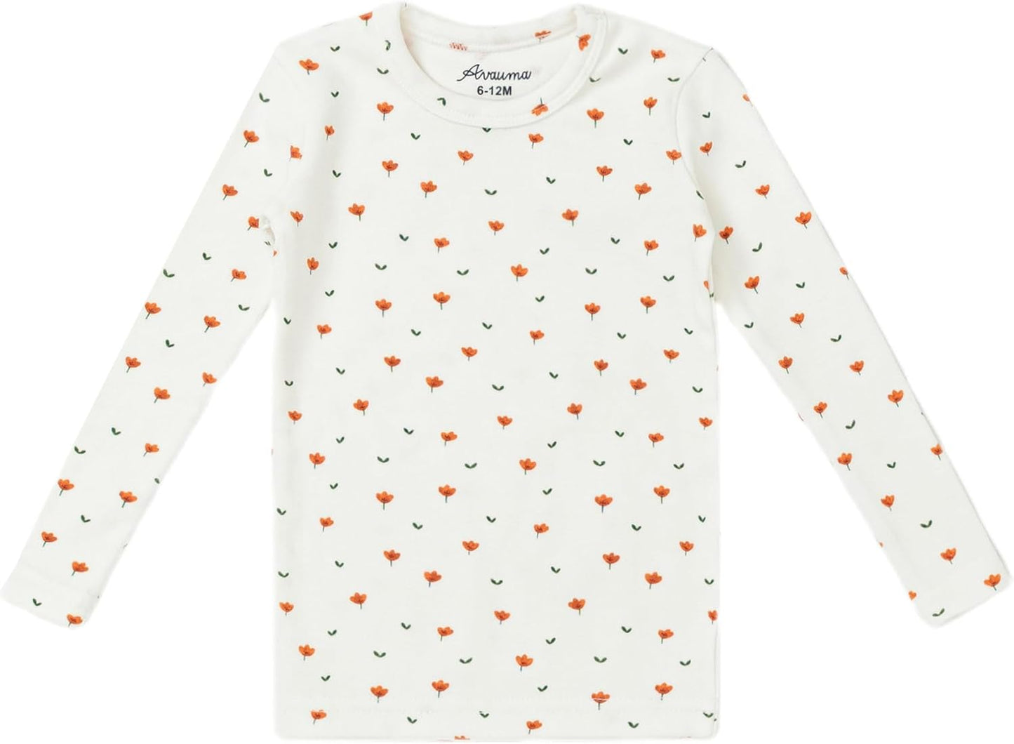 AVAUMA Baby Boys Girls Pajama Set 6M-7T Kids Cute Toddler Snug fit Pattern Design Pjs Cotton Sleepwear