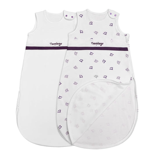 PuppyNap Baby Sleep Sack, Toddler Sleep Sack 2-Pack Set, Sleep Sack 18-24 Months, 100% Organic Cotton Sleep Sack with 2-Way Zipper.