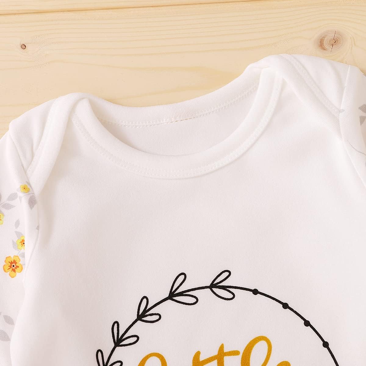 AMAWMW Newborn Baby Girl Little Sister Sleeper Gown Stripe Long Sleeve Nightgown Pajamas Gifts Stuff Essential Outfit
