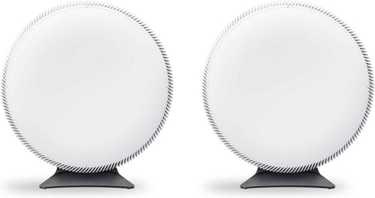 IQAir Atem X - 2-Pack - Smart Air Purifier for Large Room up to 3300 sq. ft., WiFi App Control, HyperHEPA Filters Viruses, Bacteria, Allergies, Asthma, Mold, Pets, Dust, Odor; Made in Germany