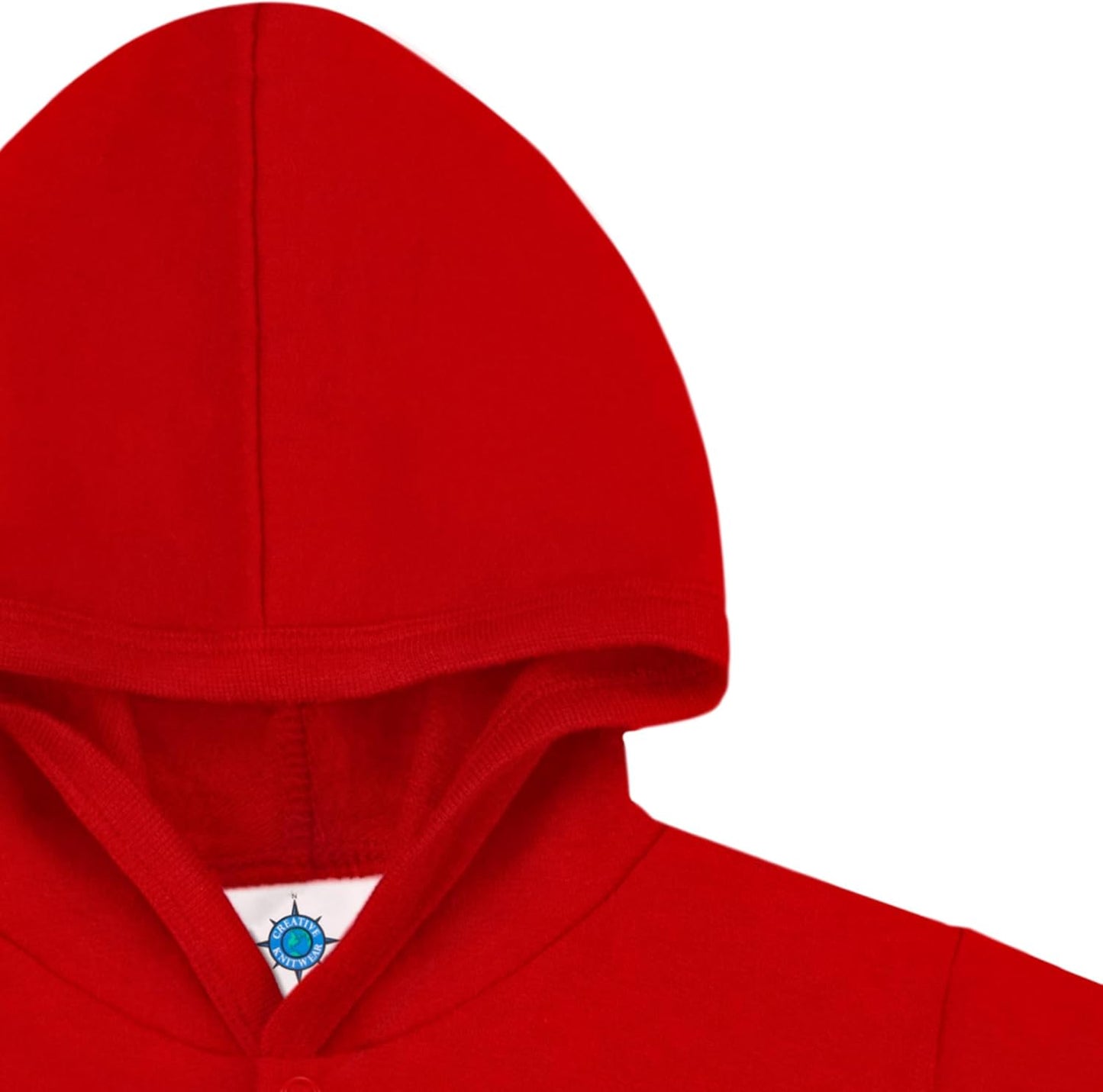 Creative Knitwear College Baby Snap Hooded Jacket - Team Logo, Multiple Colors, for Boys & Girls, (0-24 Months)