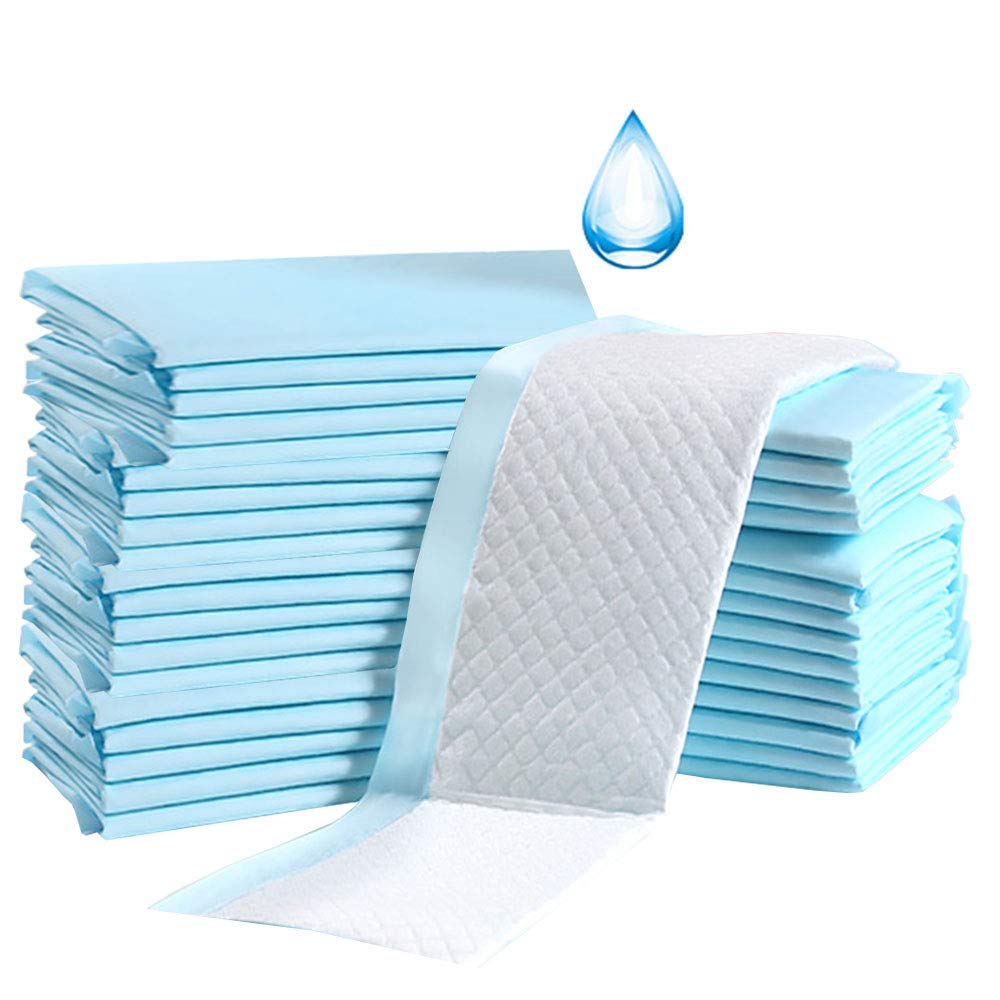 Baby Disposable Underpad 100 Count Incontinence Changing Pad Baby Diapers Newborn Pads Soft Breathable Waterproof Leak Proof Quick Absorb 13X18 Inch