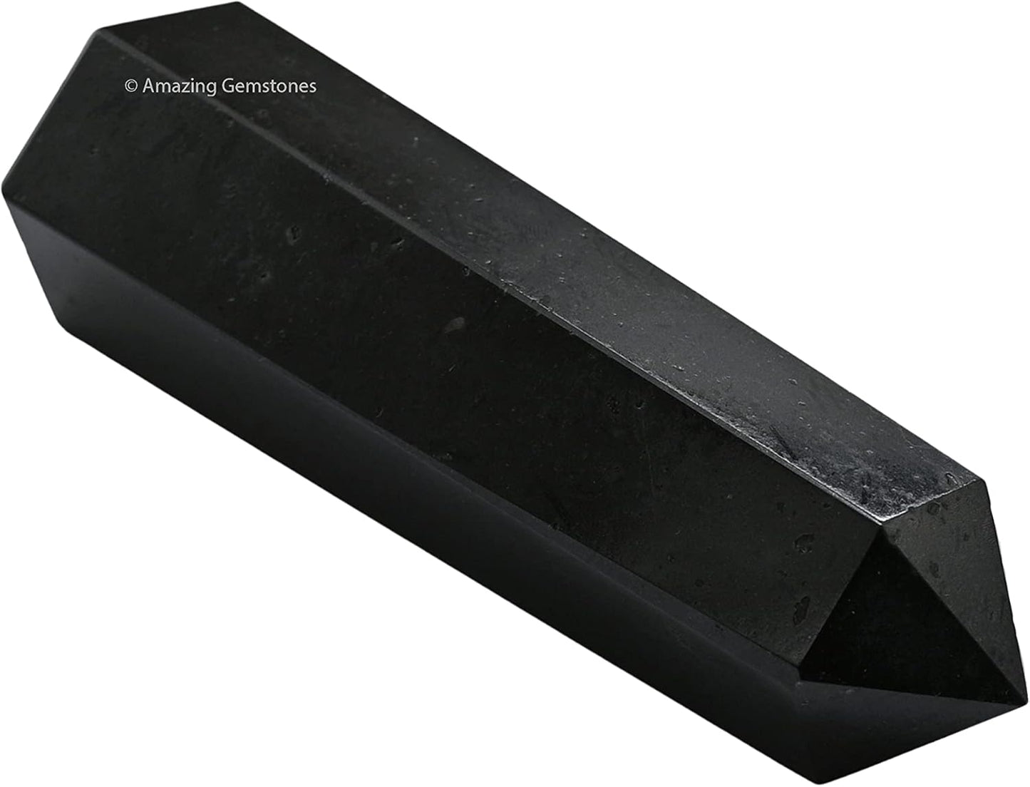 Amazing Gemstone Large Black Tourmaline Crystal Towers ~ Natural Healing Crystal Point Obelisk for Reiki Healing and Crystal Grid (5.5 to 6 INCH)