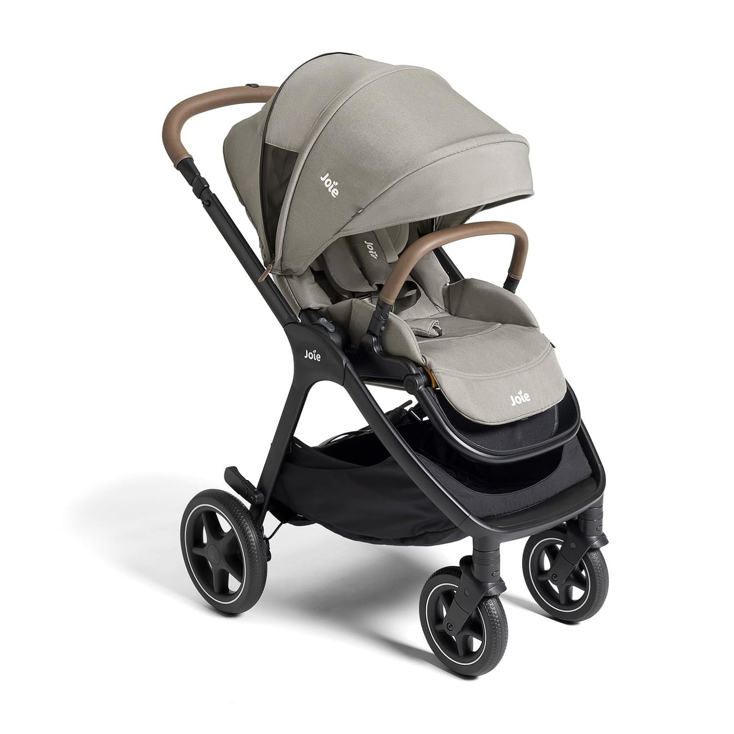 Joie, Kava 3-in-1 Stroller - Versatile, All-Wheel Suspension, Reversible Seat, Travel System Compatible and Detachable Crossbody Bag (Dove)