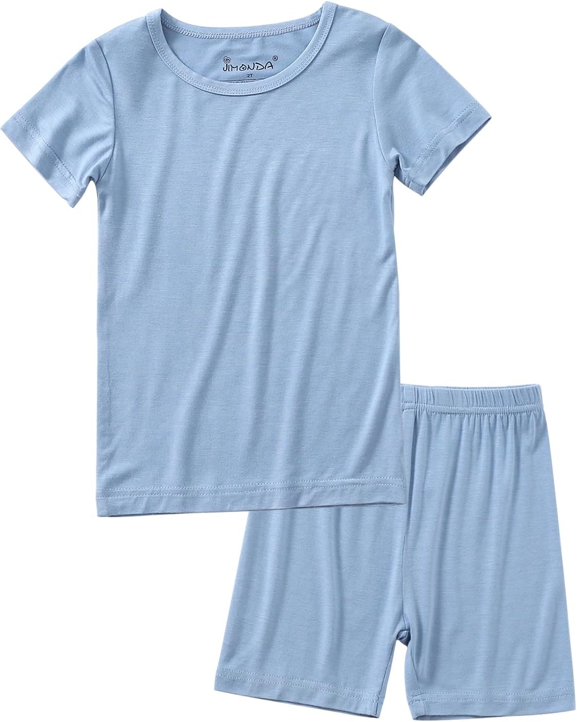 Jimonda Baby Boys Girls Pajama Sets Toddler Sleepwear Cool Jammies 2pcs Viscose from Bamboo PJs 18M-8Y