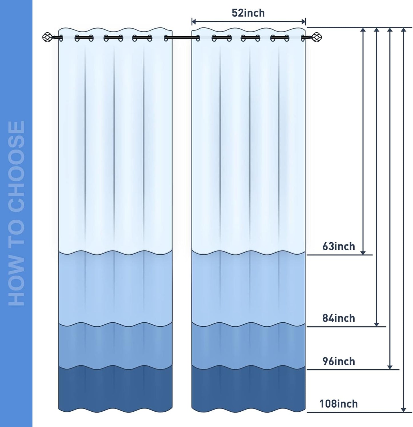 Aimego Galaxy Blackout Curtains Outer Space Universe Nebula Night Starry Decor for Kids Boys Teens Bedroom Living Room Window Drapes Grommet Top Room Darkening Curtains 2 Panel Set, 52"X84"