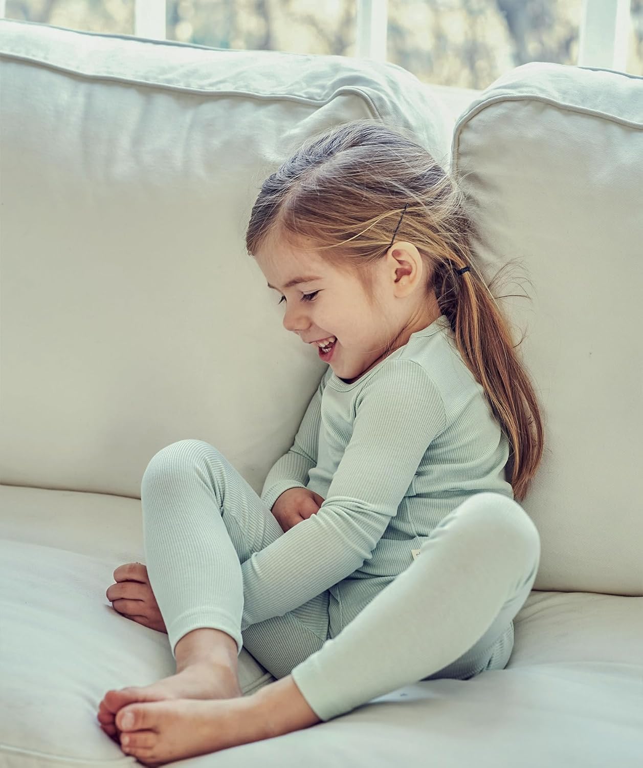 AVAUMA Baby Boys Girls Pajama Set Kids Toddler Snug fit Ribbed Sleepwear pjs for Daily Life Style