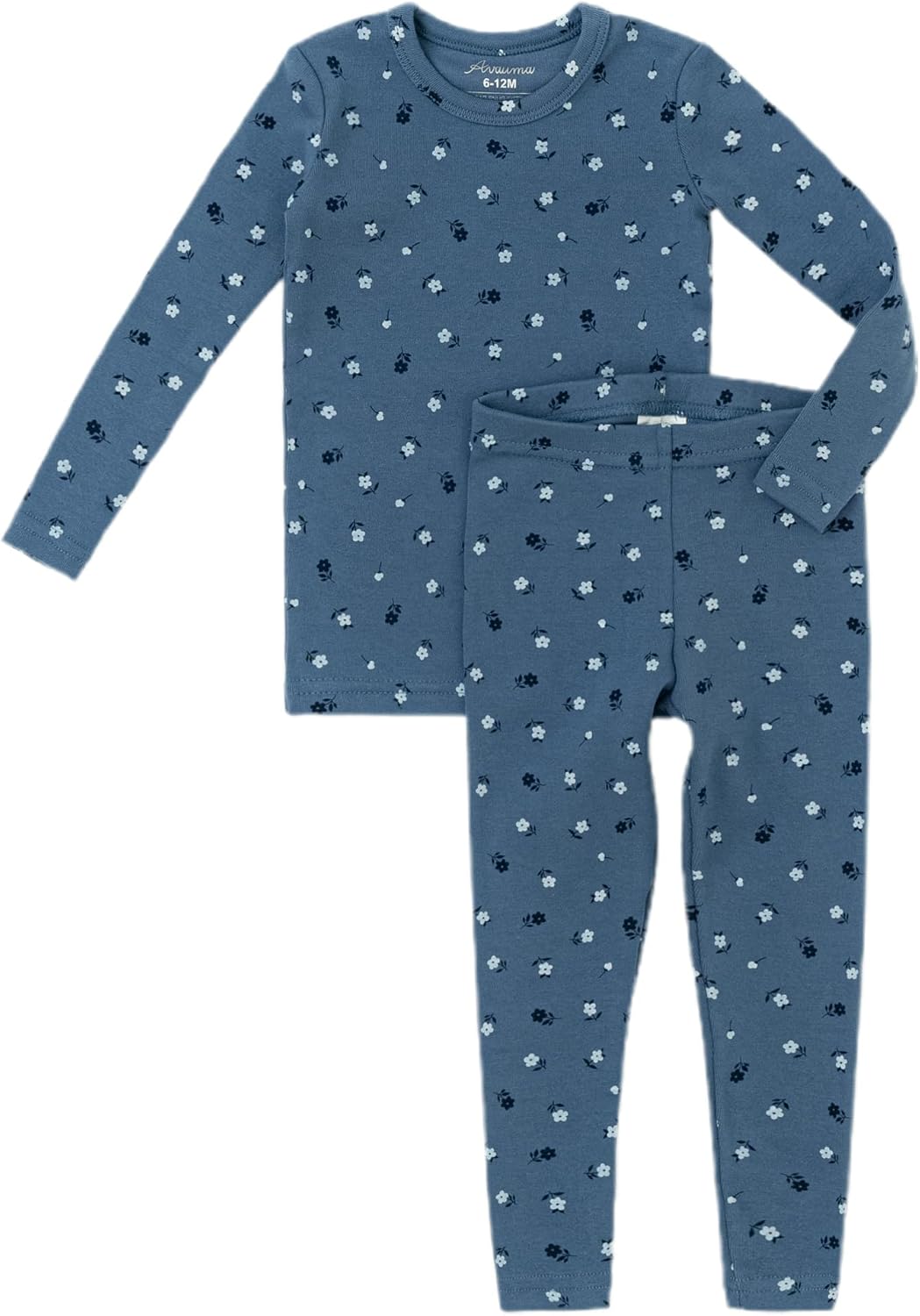 AVAUMA Baby Boys Girls Pajama Set 6M-7T Kids Cute Toddler Snug fit Pattern Design Pjs Cotton Sleepwear