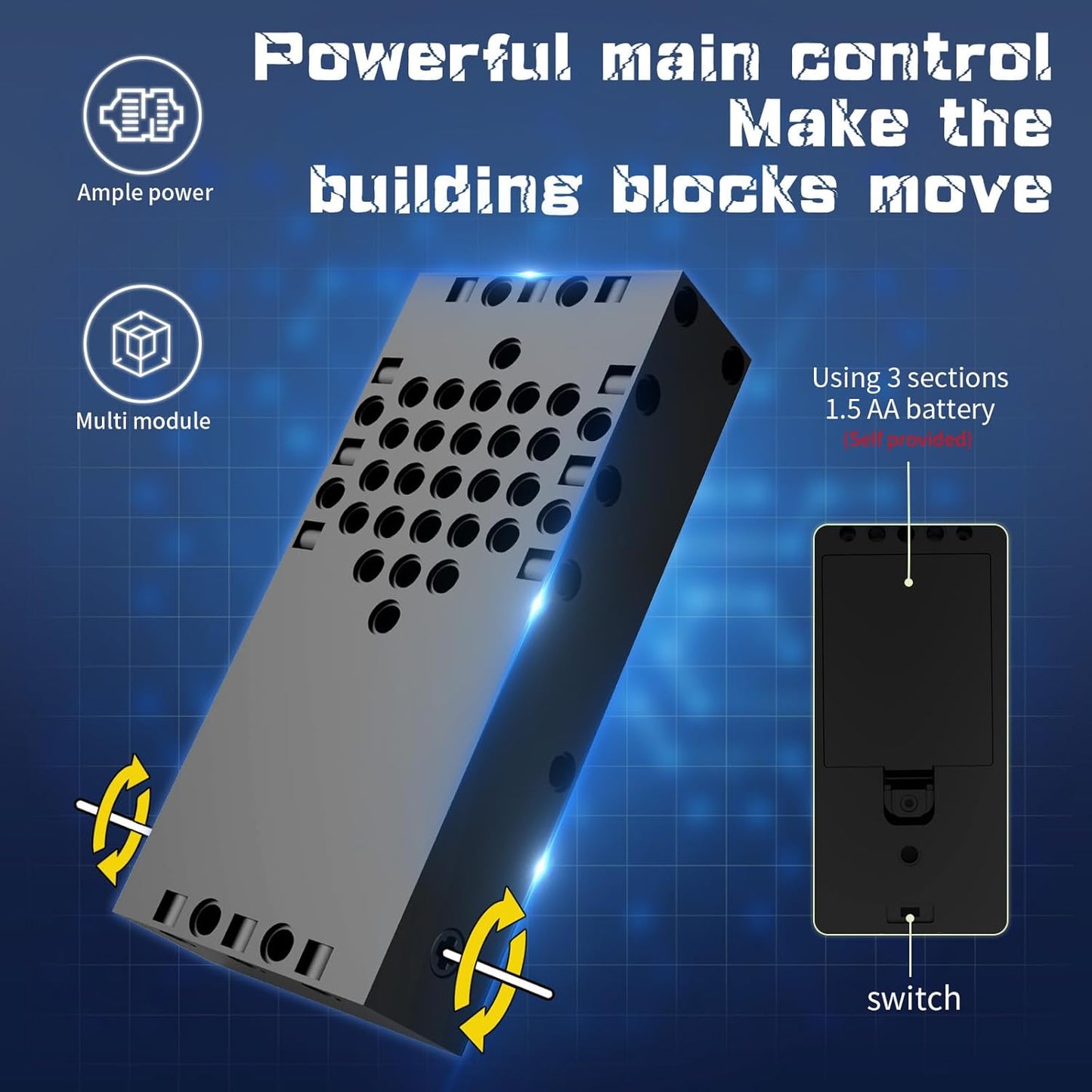 5 in 1 STEM Robot Building Kit, APP & Remote Control Robotics Building Toys, 705 Pcs DIY Building Robot/RC Car/Tank with Light, Building Toy Gifts for Boys Girls Kids 8-16 Science Learning