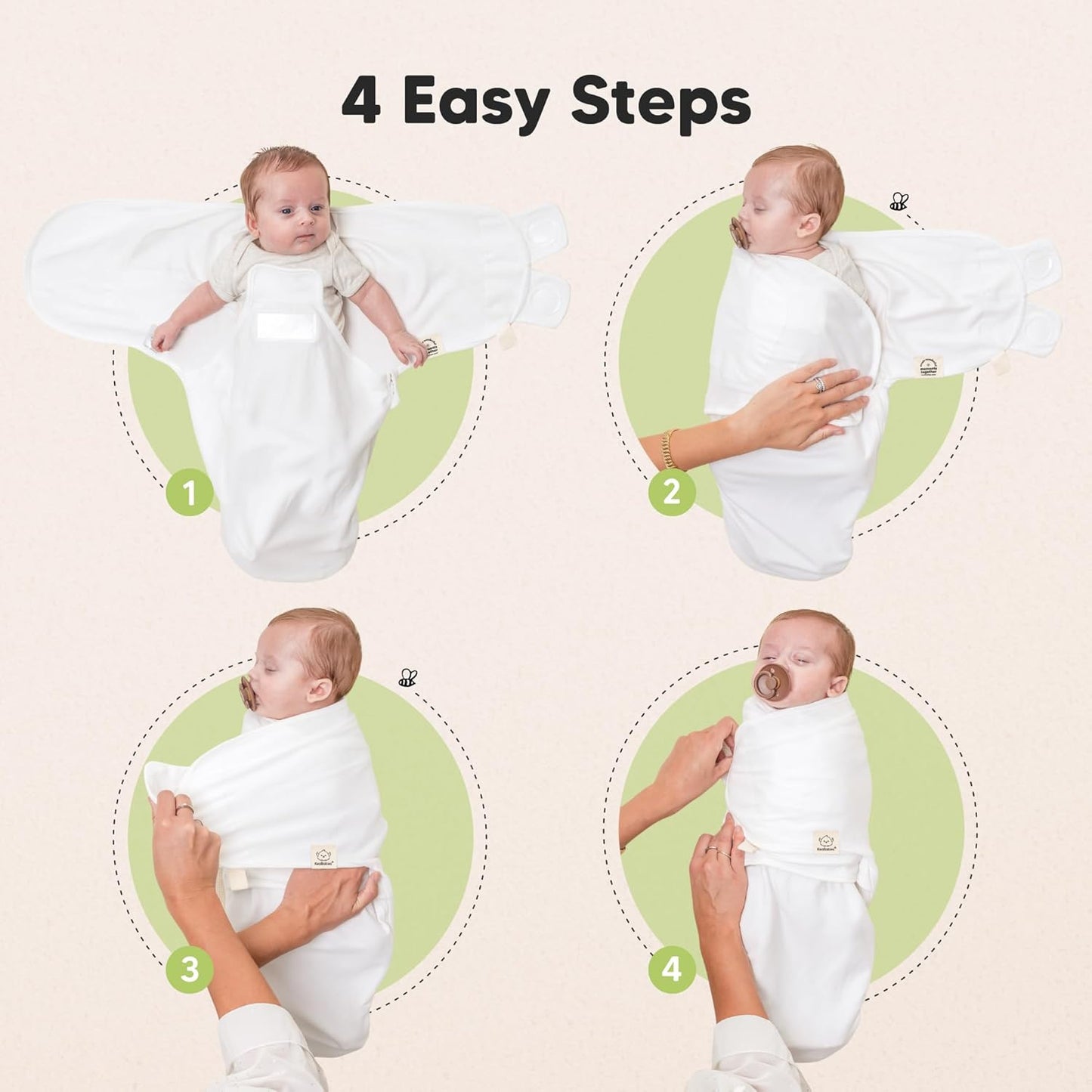 Baby Swaddle Sleep Sacks with Zipper - 3-Pack Swaddles for Newborns 0-3 Months, Infant, Baby Girls, Boys, Soft & Durable Newborn Sleep Sack, Easy Diaper Change Swaddling Blanket (Space Quest)