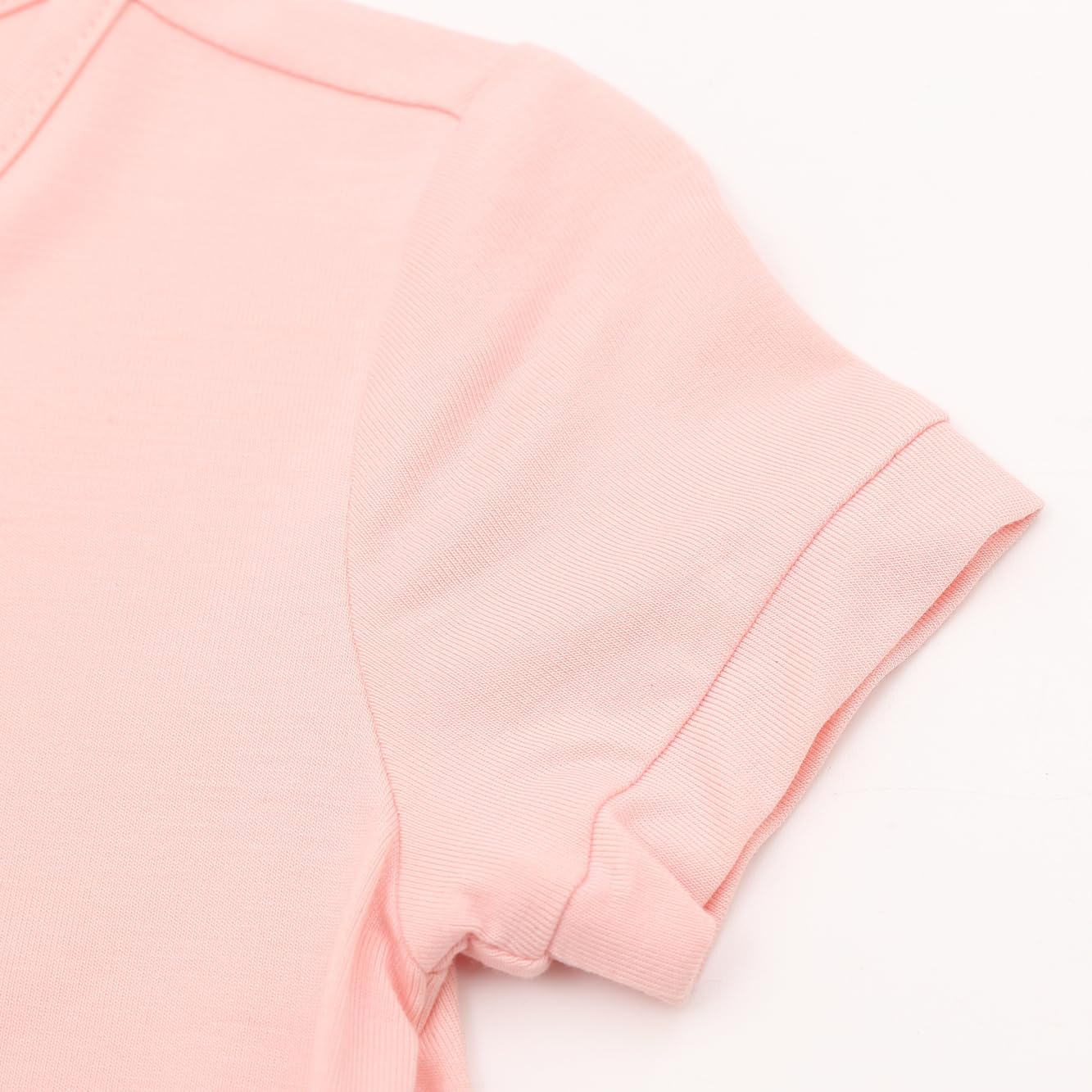 JunNeng Baby 2 Pack Rayon of Bamboo Romper Sleeper 2 Way Zipper Short Sleeve Jumpsuit Zipper Footless One-piece