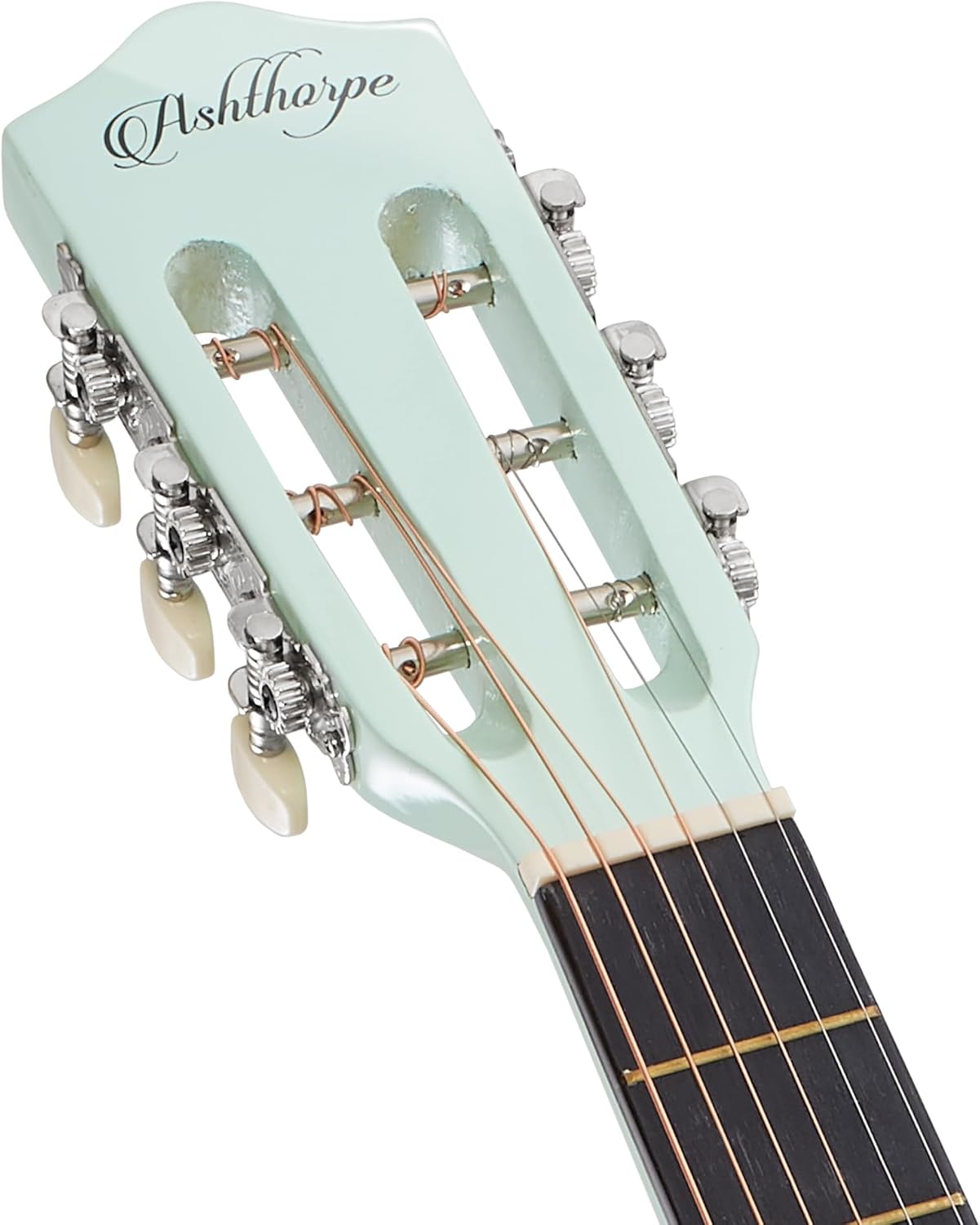 Ashthorpe 30-inch Beginner Acoustic Guitar Package (Mint Green), Basic Starter Kit w/Gig Bag, Strings, Strap, Tuner, Picks