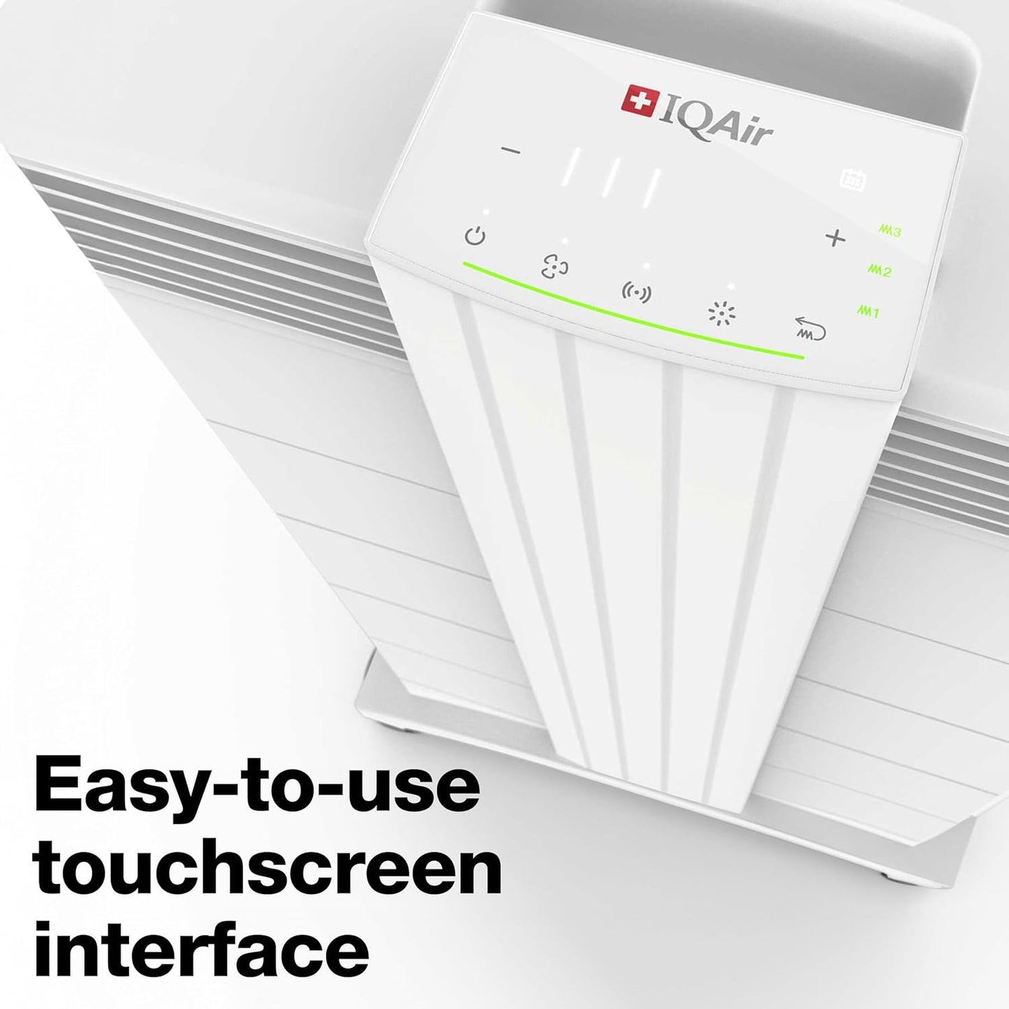 IQAir HealthPro Plus XE Air Purifier - 3-Pack- Smart HyperHEPA Filtration for Large Rooms up to 3375 sq ft - Viruses, Allergens, Smoke, Mold, Dust, Pet Dander, Swiss Made, WiFi Enabled