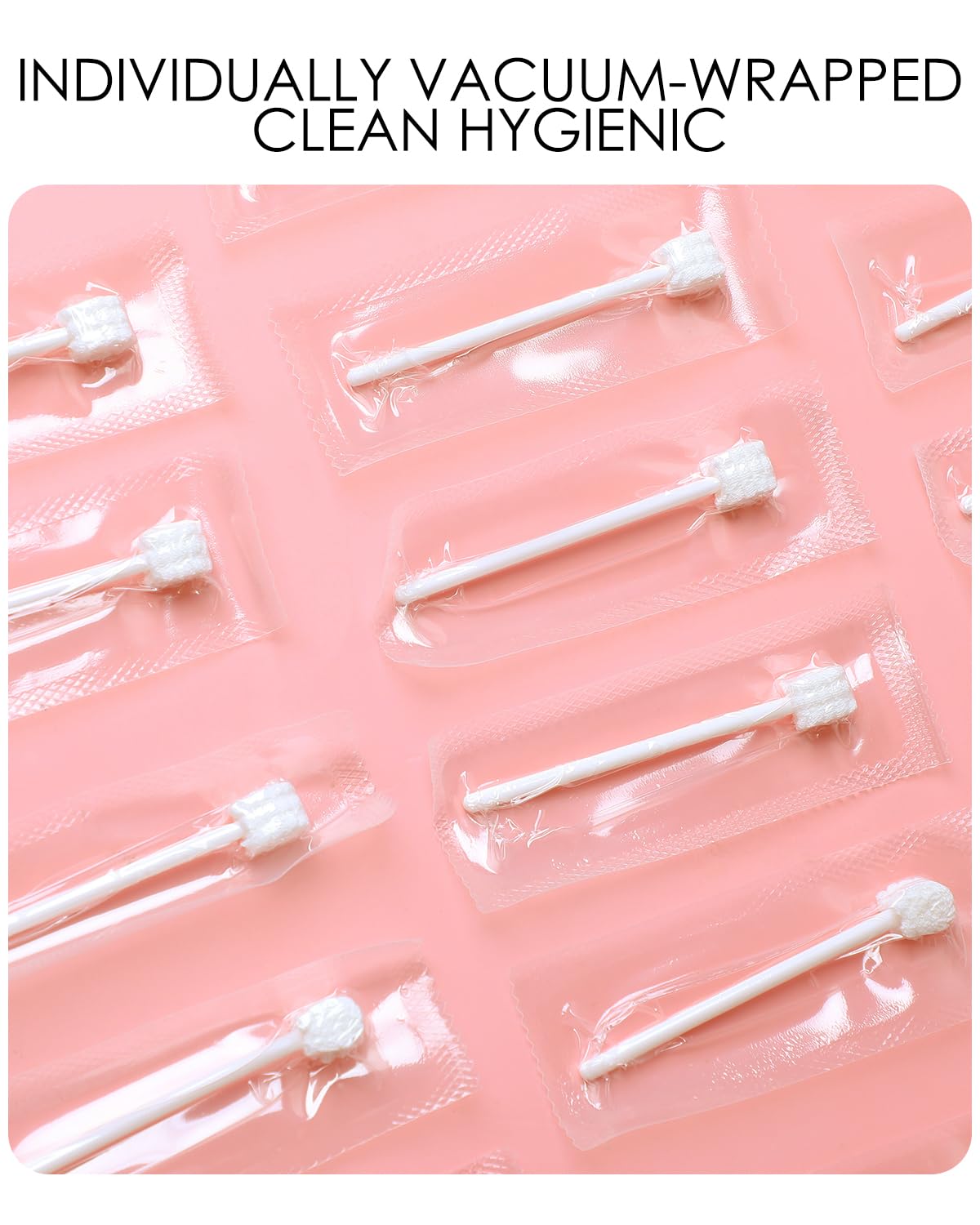 dearlomum Upgraded 32PCS Baby Tongue Cleaner, Disposable Newborn Toothbrush & Oral Cleaning Stick, Gauze Gum Cleaner for Infant Dental Care, 0–36 Months Baby Mouth Wipes