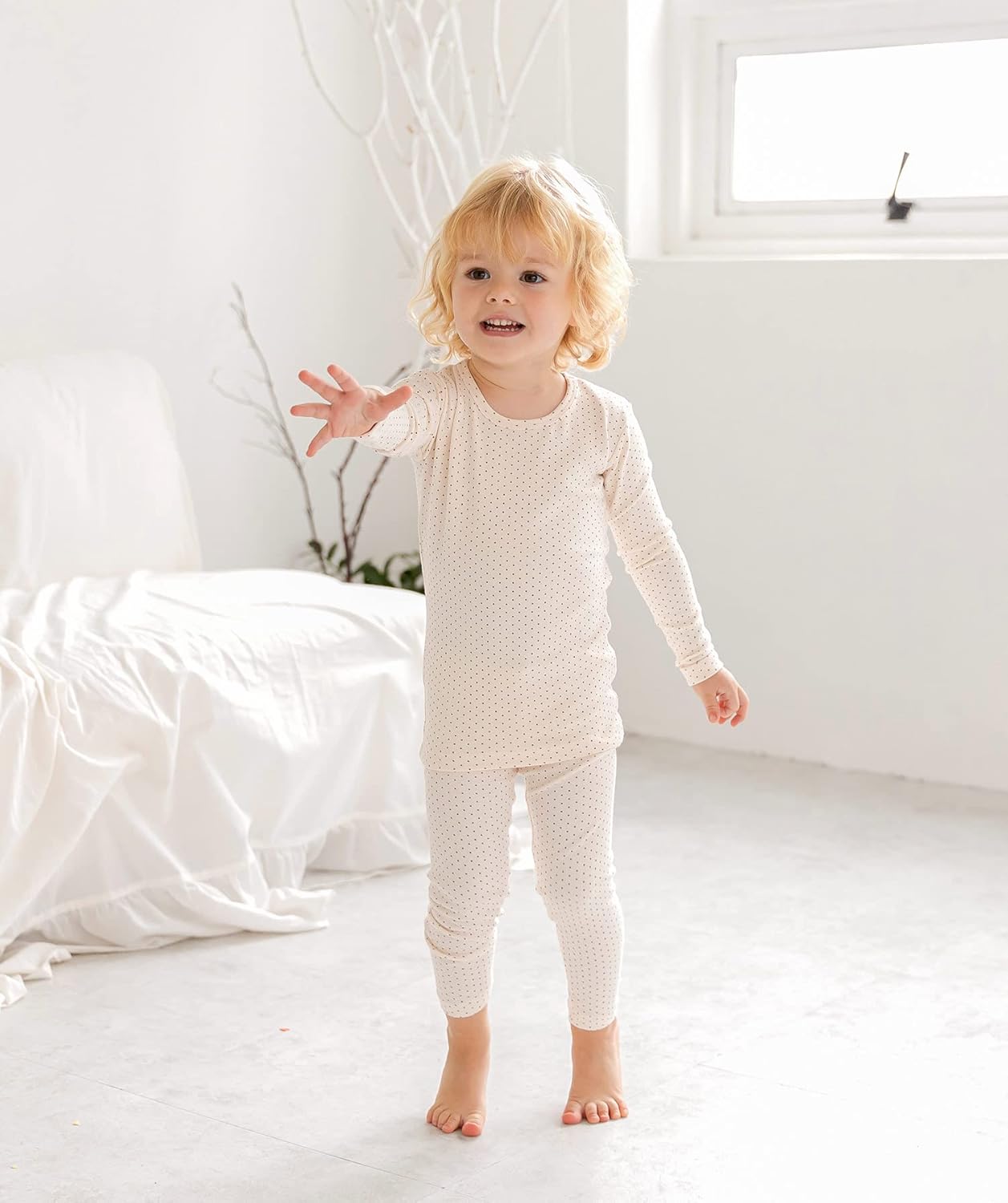 AVAUMA Baby Boys Girls Pajama Set 6M-7T Kids Cute Toddler Snug fit Pattern Design Pjs Cotton Sleepwear