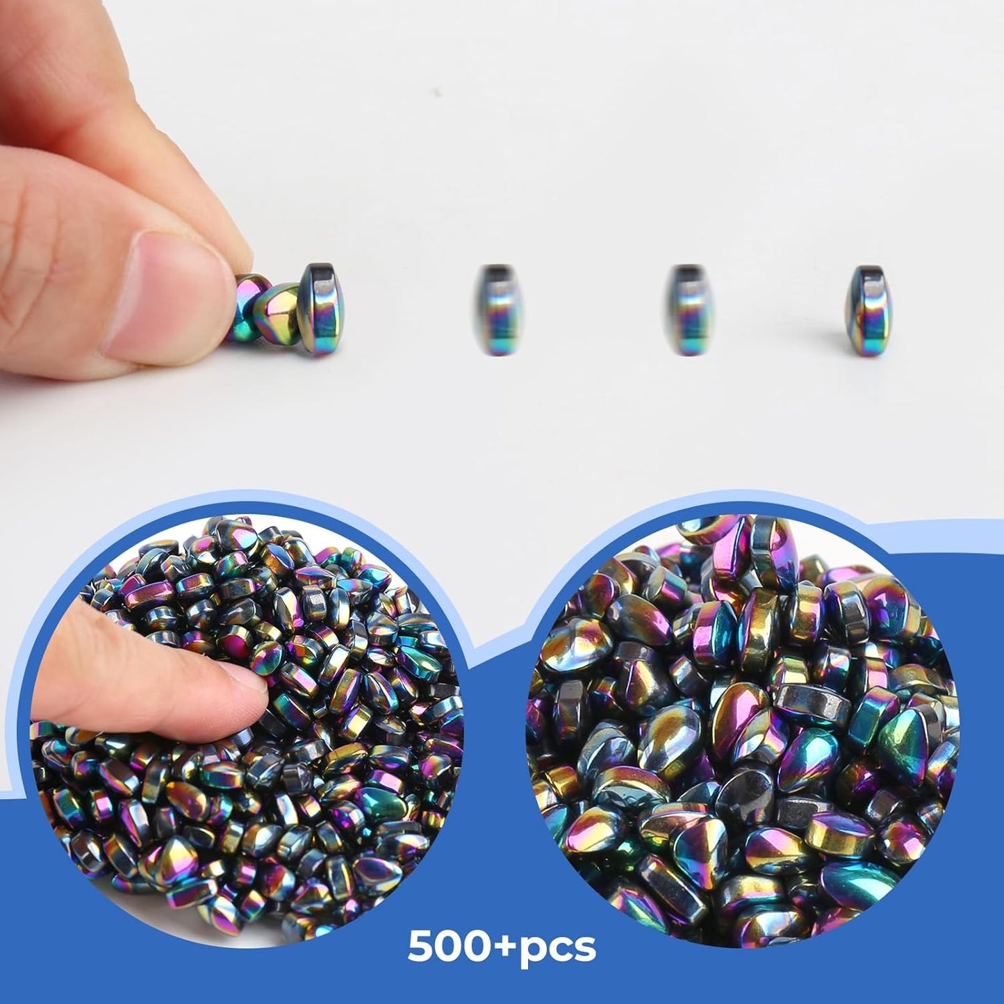 550pcs Ferrite Putty, Fidget Toys, Fidget Toys Adults, Desk Fidgets Toys for Office Stress/Anxiety Relief,Adults Gifts