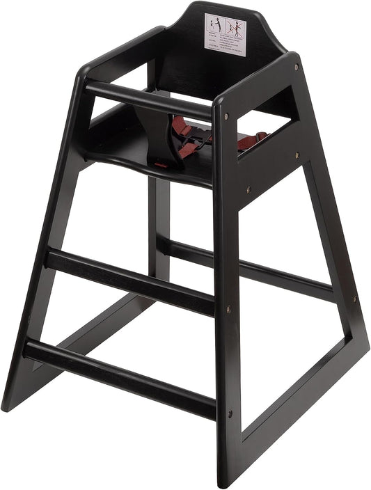 Baby Highchairs, Durable Dining Feeding Chair with Steps, High Chairs for Babies and Toddlers, Seating Ready-to-Assemble Restaurant Wood High Chair, Wooden High Chair (Highchair/Booster/Chair)