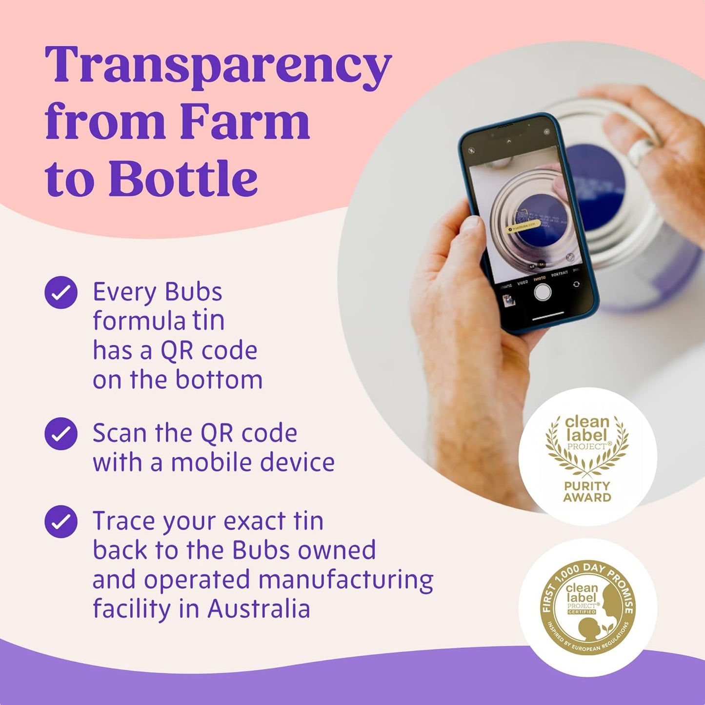 Bubs Goat Milk Infant Formula Stage 2, Infants 6-12 months, Made with Fresh Goat Milk, 14.1 oz