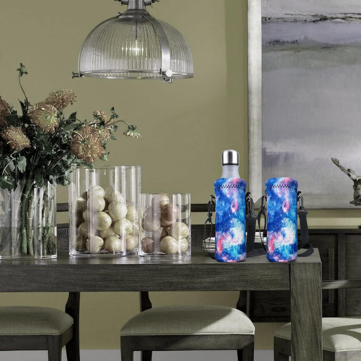 AUPET Water Bottle Bag Carrier,24oz/32oz Insulated Neoprene bottle Sling Holder Case Pouch Cover for 1000ML/750ML Bottles with Shoulder Strap for walking