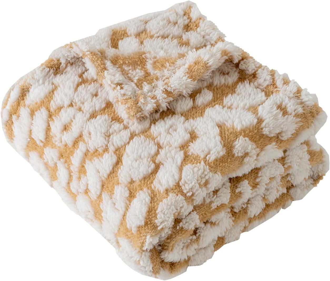 Fleece Baby Blanket for Boys 3D Leopard Print Design, Warm Cozy and Fluffy Infant Newborn Toddler Small Receiving Blankets for Crib Stroller, 30x40 Inches, Leopard Print