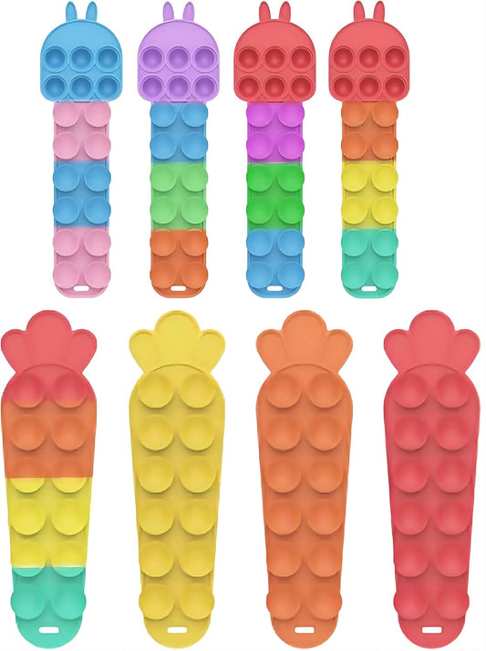 8pcs Squidopop New Fidget Toy 2022 Most Popular Fidgets Alleviate Worries and Irritability Easter Basket Stuffers Classroom Prizes Goodie Bag Stuffers