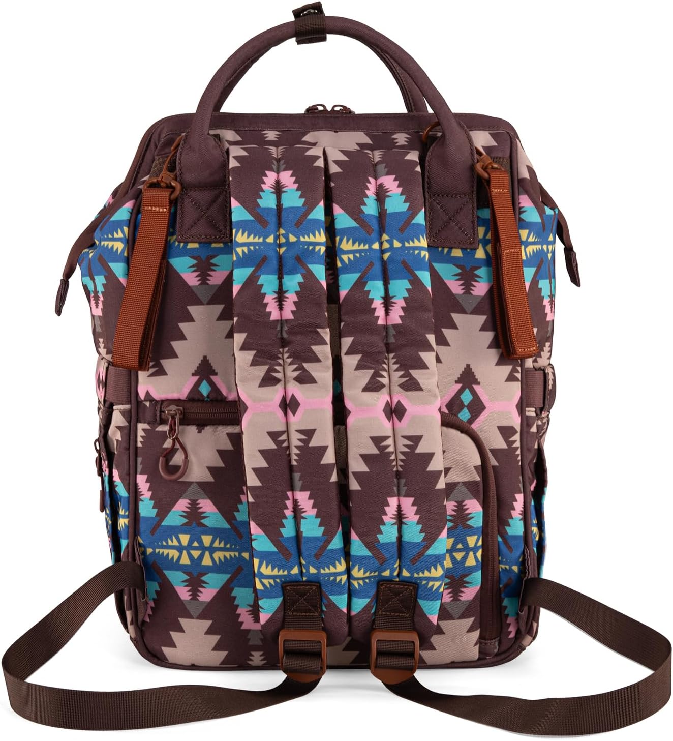 Wrangler Callie Diaper Bag Backpack with Stroller Straps Multifunction Baby Travel Bag WG2210-9110CF