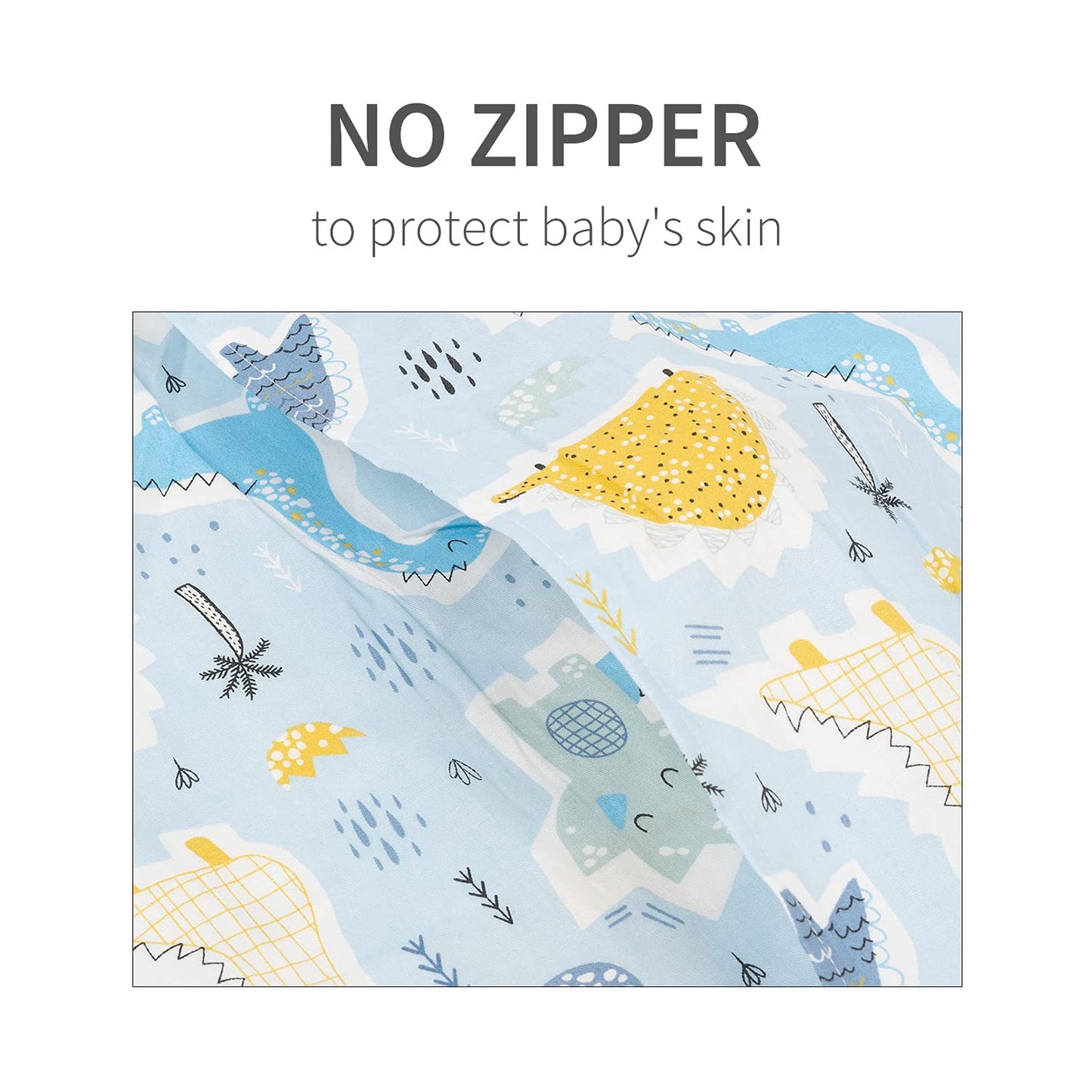 ALVABABY Toddler Pillowcases 2 Pack Organic Cotton Kids Pillow Cover Fit 13"x 18" or 12"x20" Envelope for Girl Boy Sleepy Travel