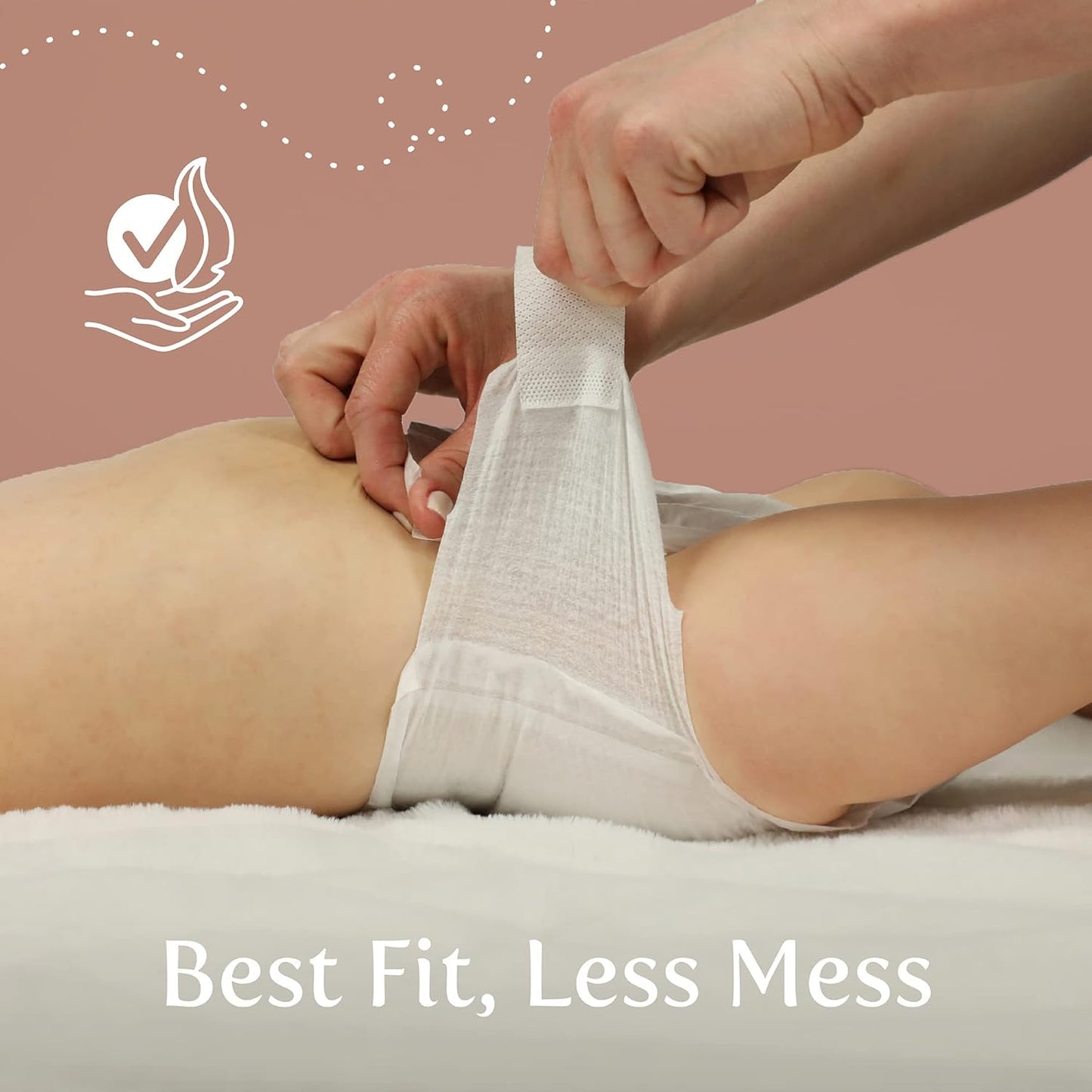 Earth & Eden Sensitive | Eco-Conscious & Hypoallergenic Diapers | Size 1 | 176 Count